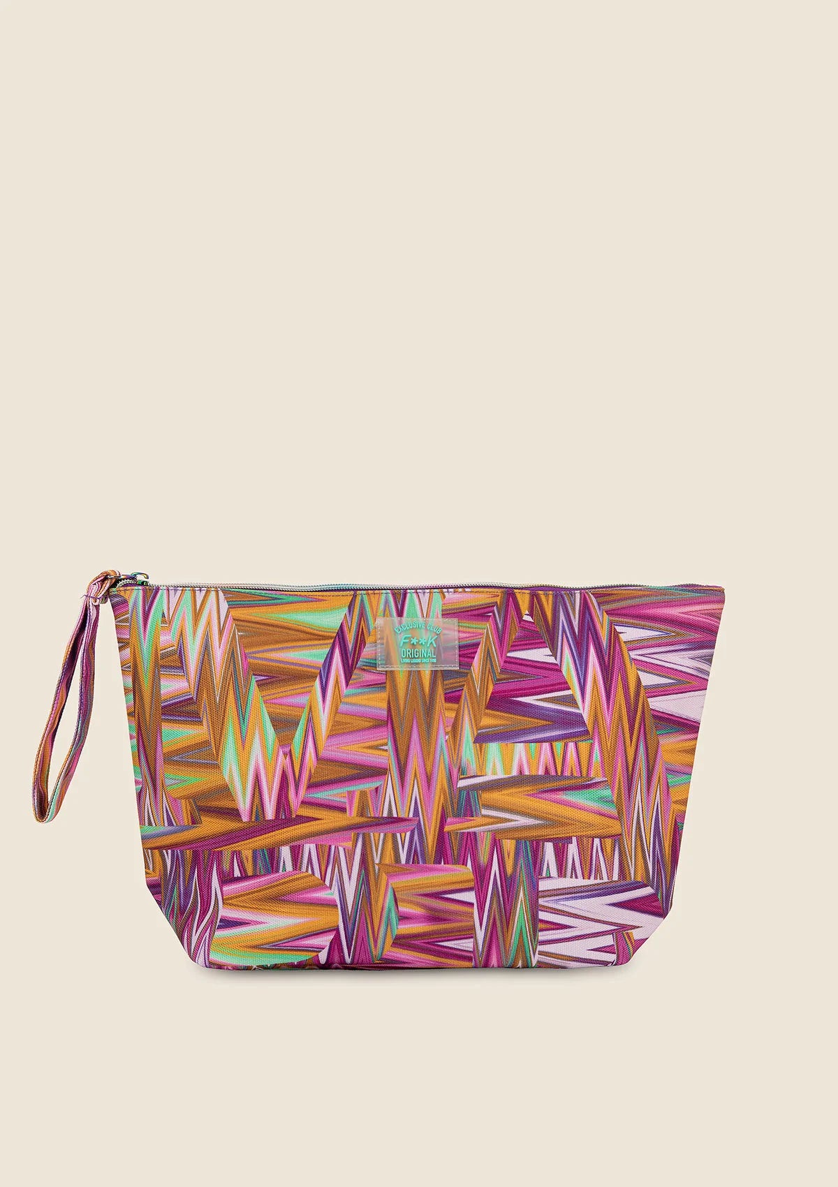 F**K - Maxi Pochette Canvas Donna Fantasia A040-X11