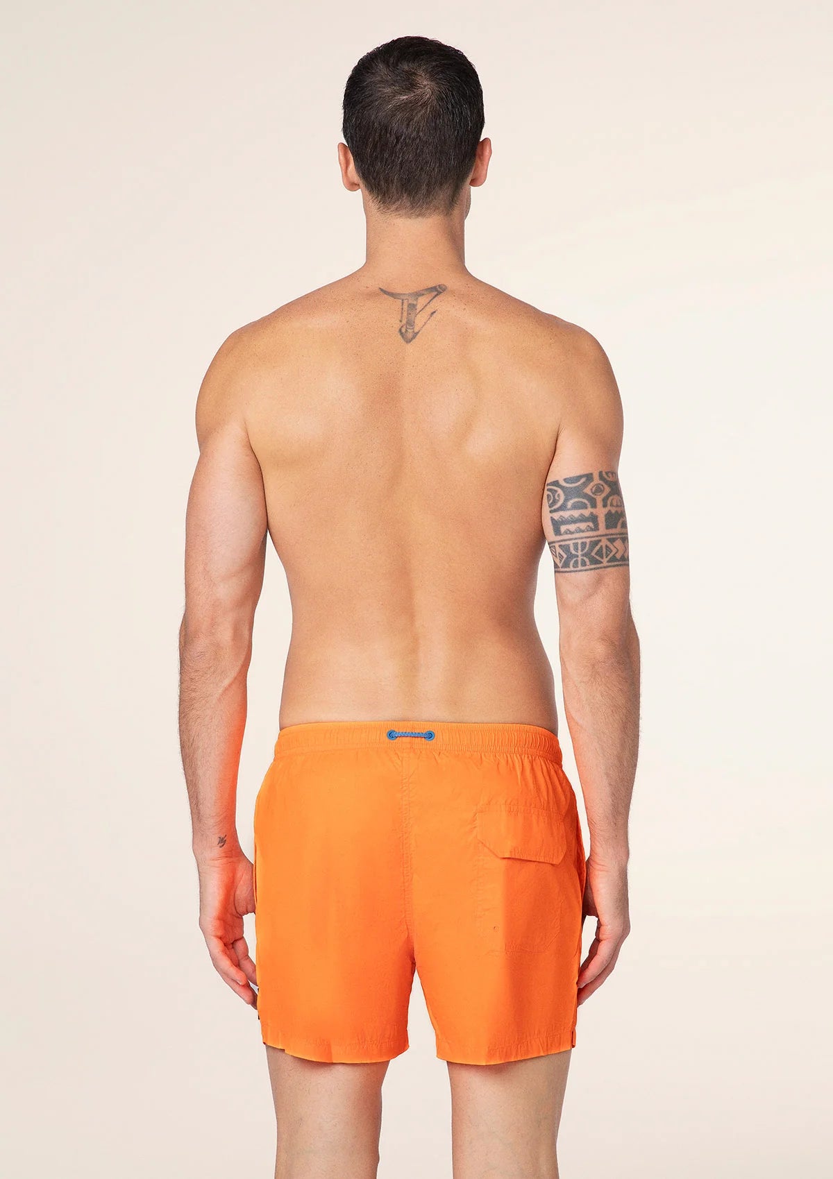 F**K - Shorts Uomo Arancione Fluo M01BU02-FO