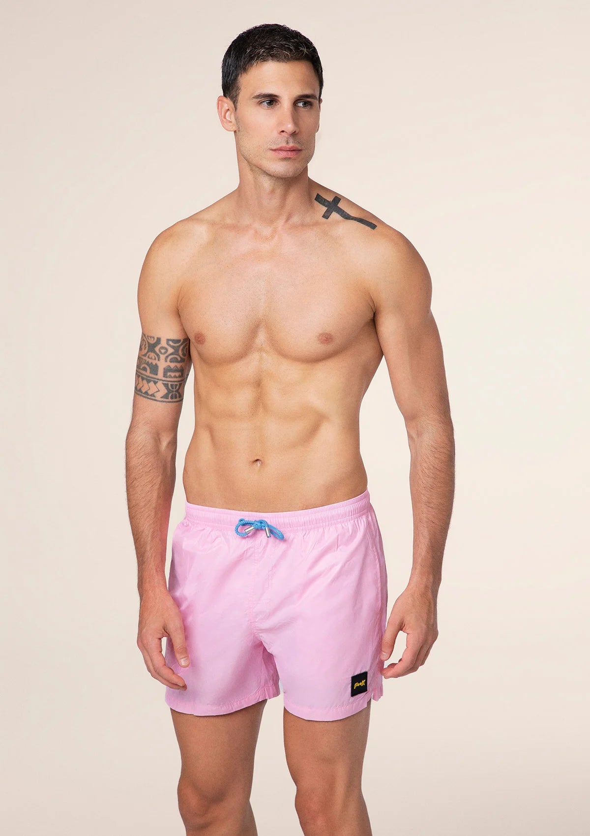 F**K - Shorts Uomo Rosa M01BU02-PK