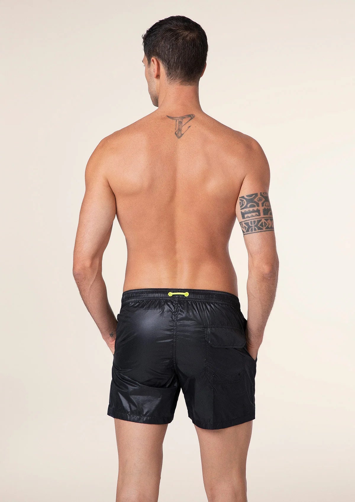 F**K - Shorts Uomo Nero M01BU02-BK