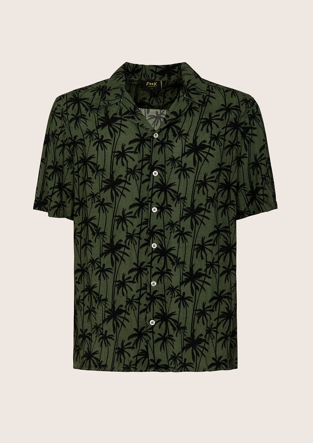 F**K - Camicia Uomo Fantasia M03CA60-X21
