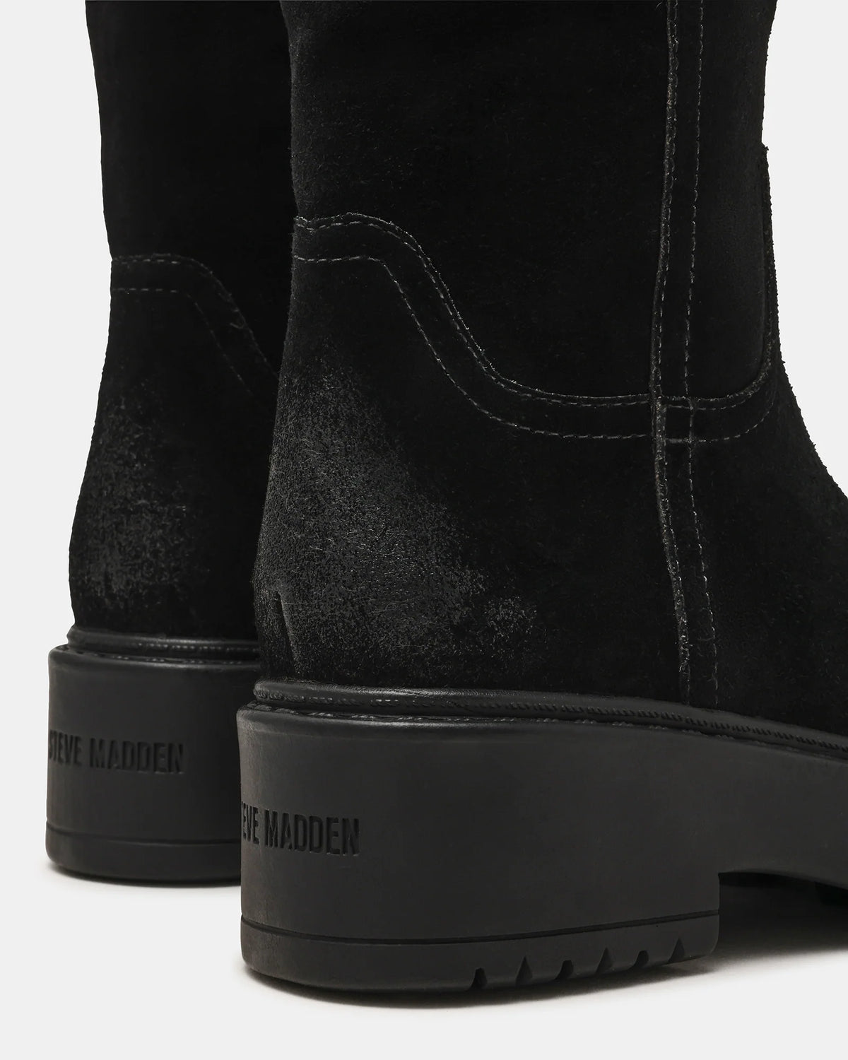 Steve Madden Ruckus - Stivale in Suede Nero