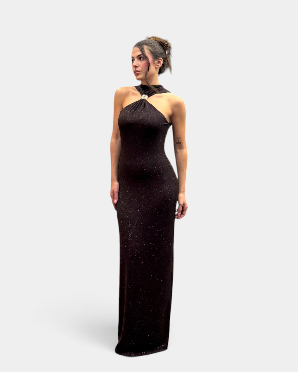D'Elle - Giulia Mastini - Abito Lurex Marrone