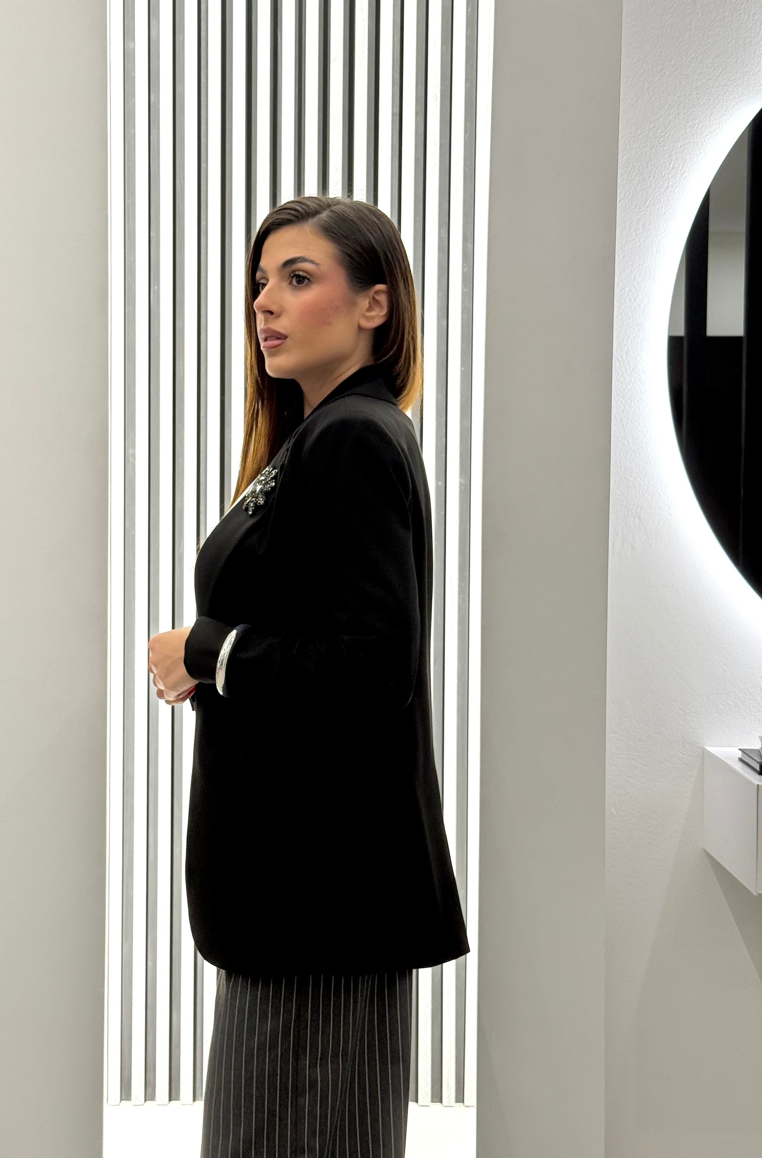 Koralline - Blazer Nero