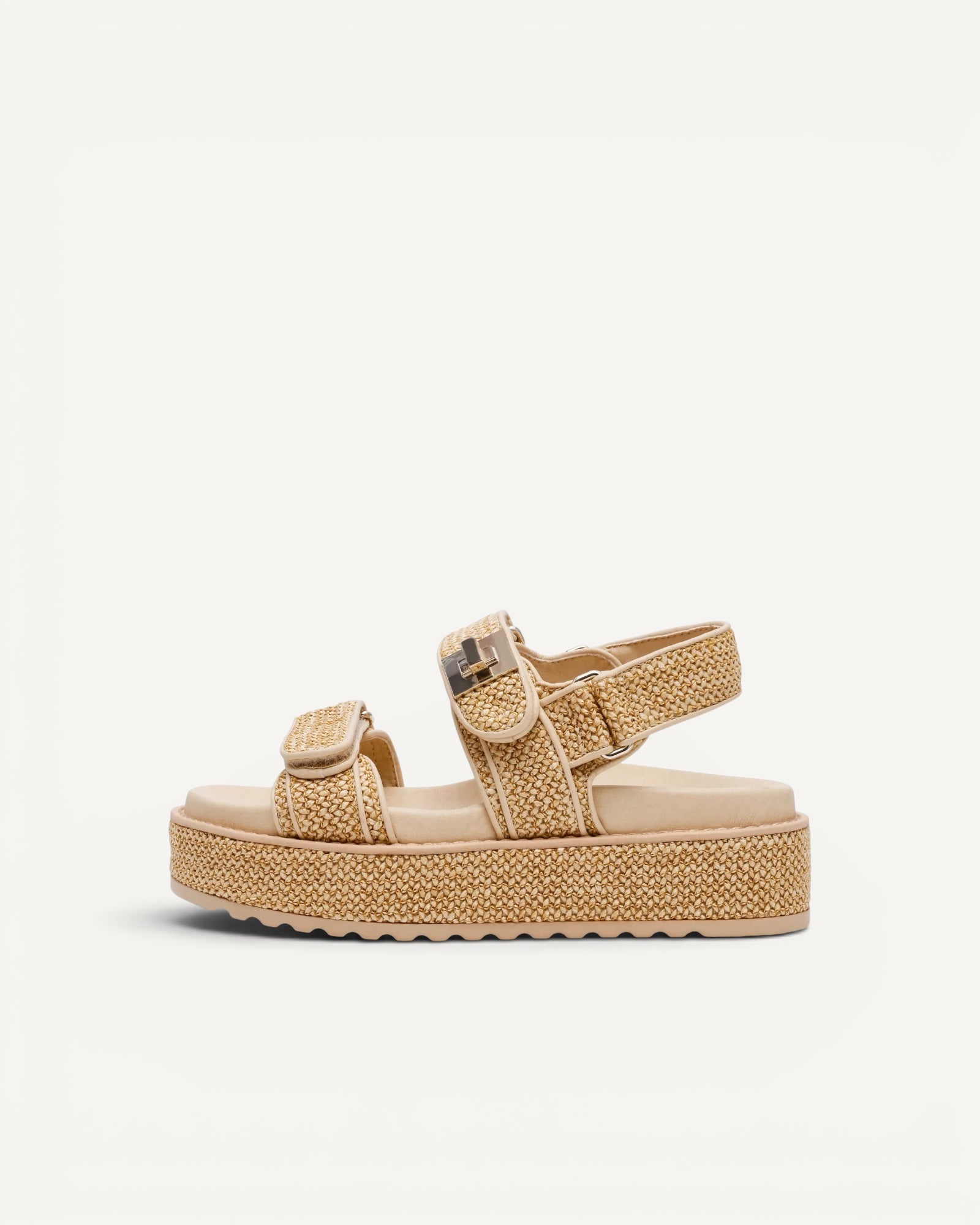 Steve Madden - Sandalo Bigmona Natural Raffia
