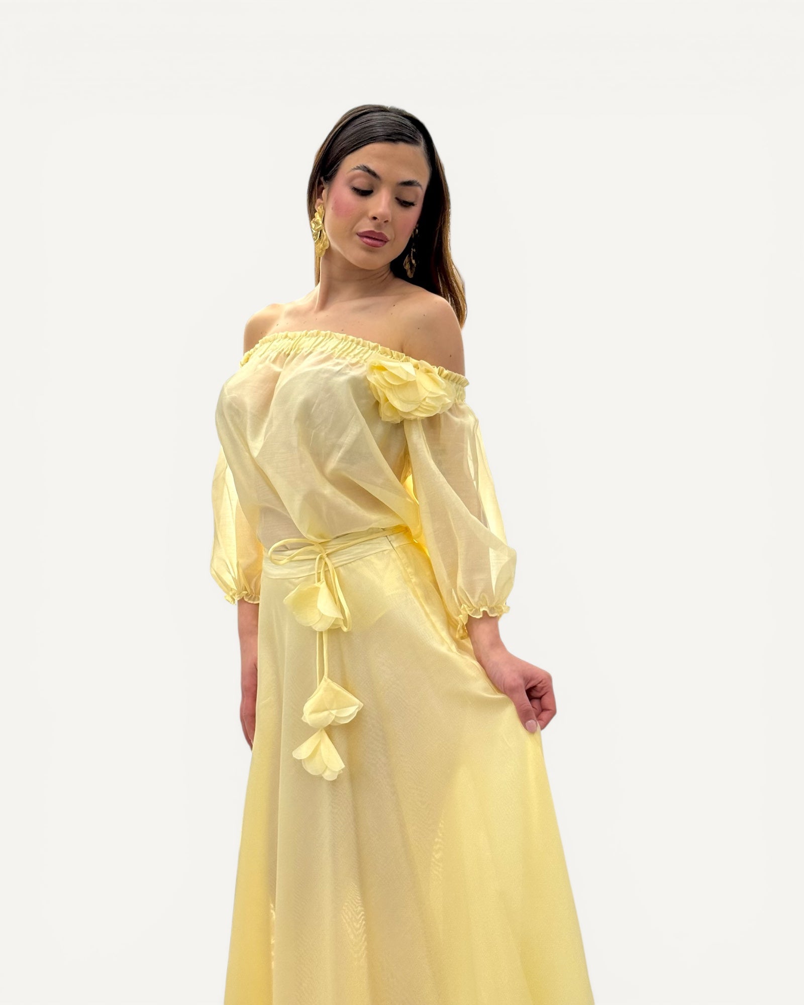 Hanita Couture - Blusa Chantilly Fiore