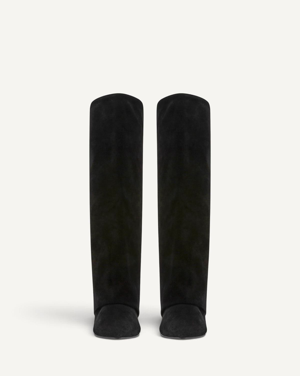 Steve Madden - Luca Stivale Nero in Pelle Scamosciata