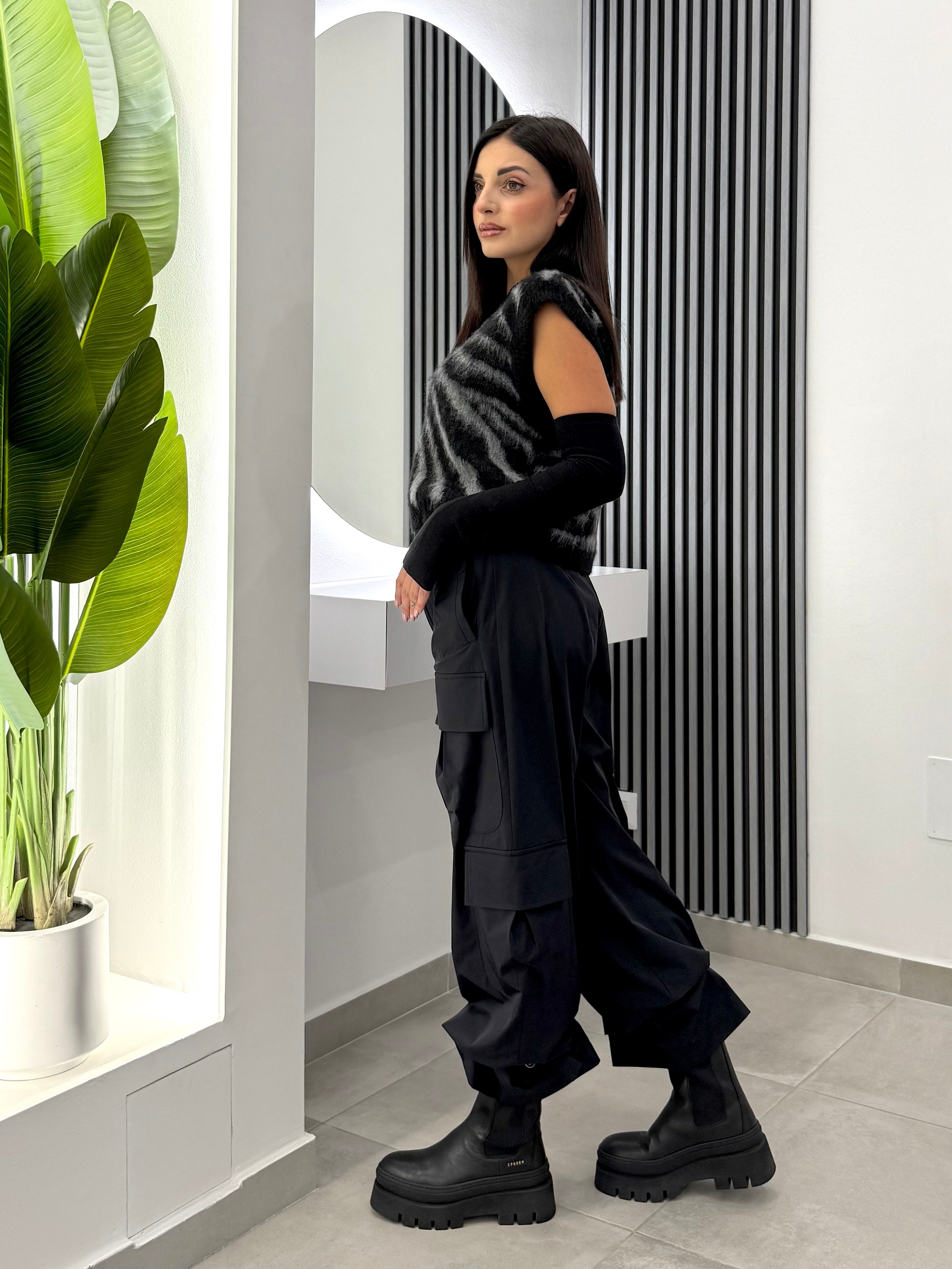 Club Crochet - Gilet Zebrato