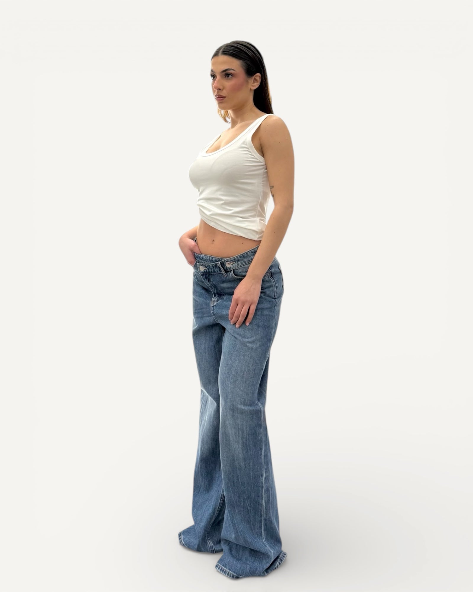 No Secrets - Jeans Cross Maxi Logo