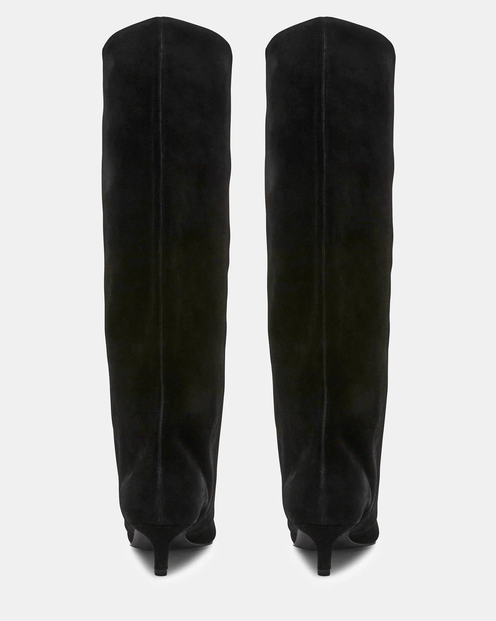 Steve Madden - Luca Stivale Nero Suede