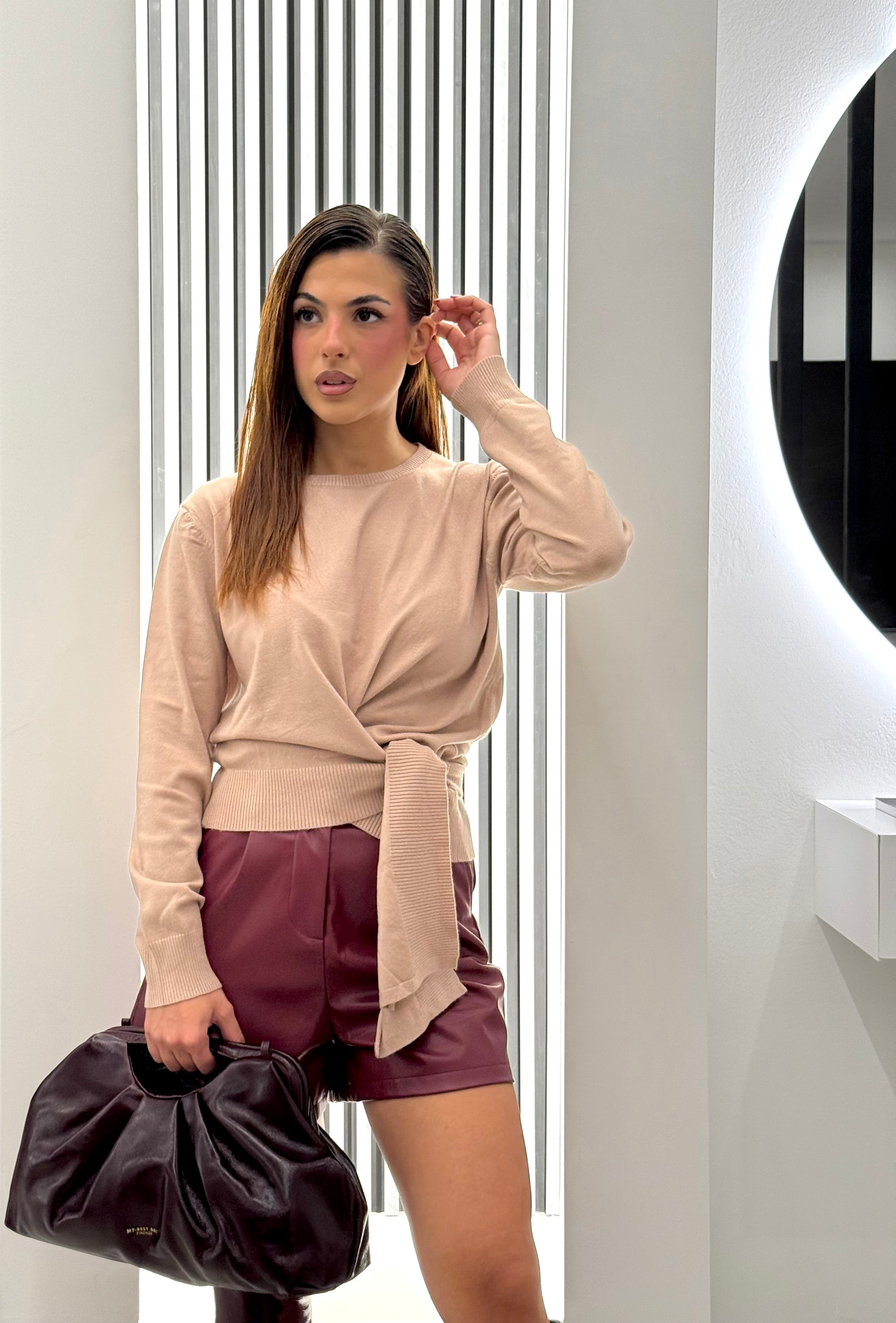 Koralline - Maglia Oversize Cintura
