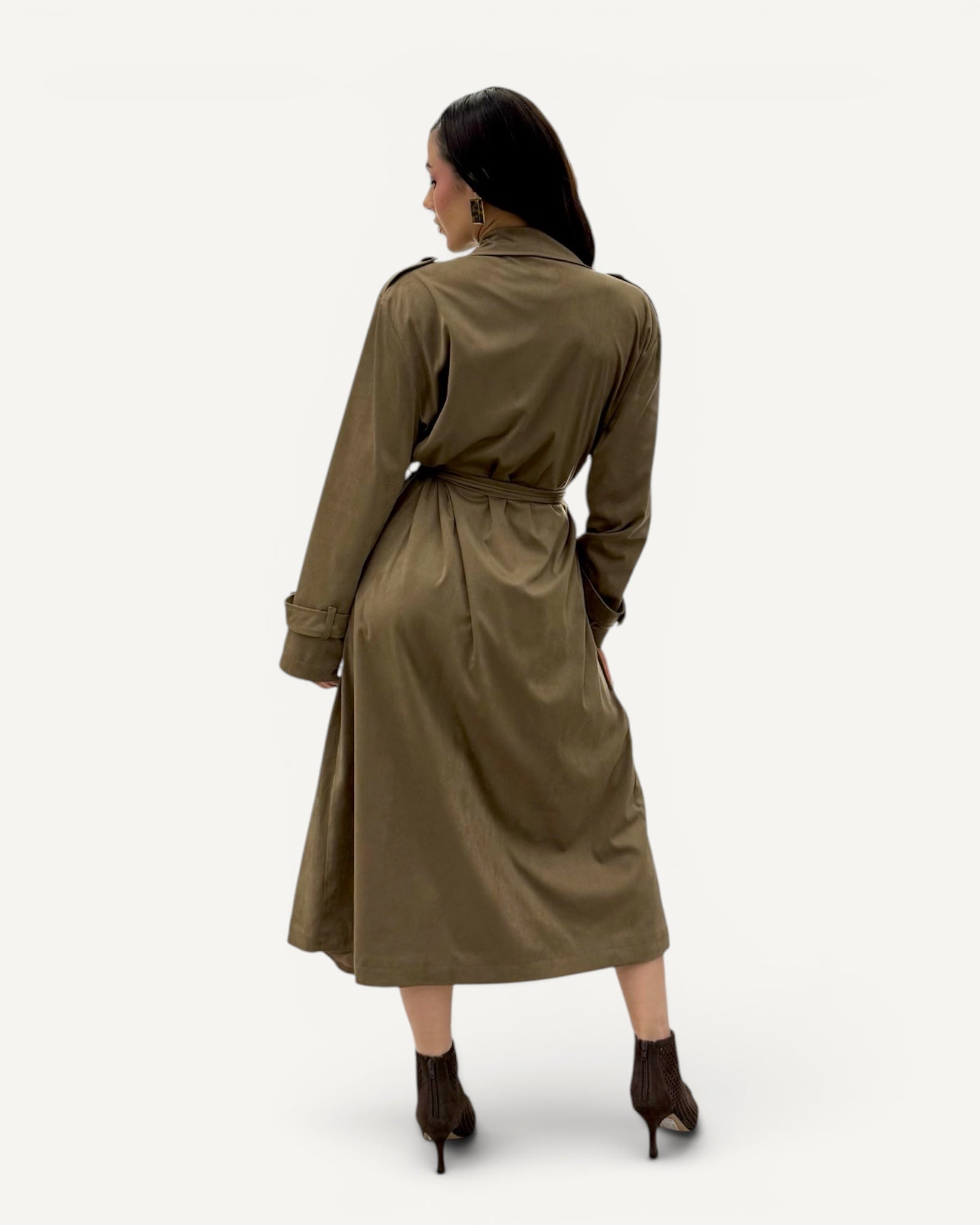 KikiSix - Trench in Suede