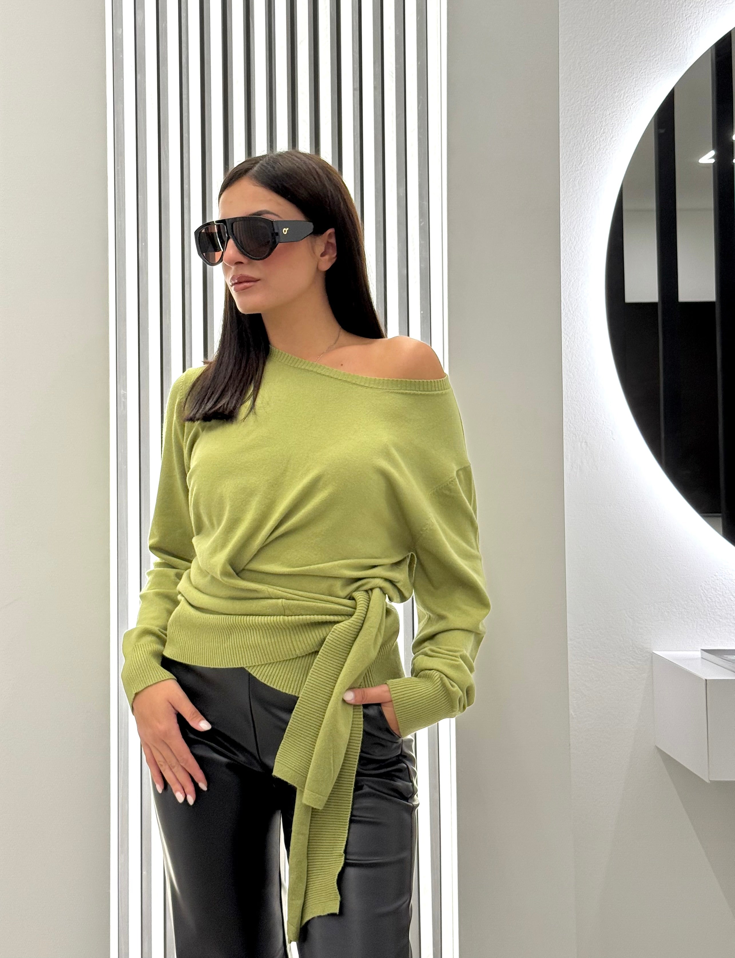 Koralline - Maglia Oversize Cintura