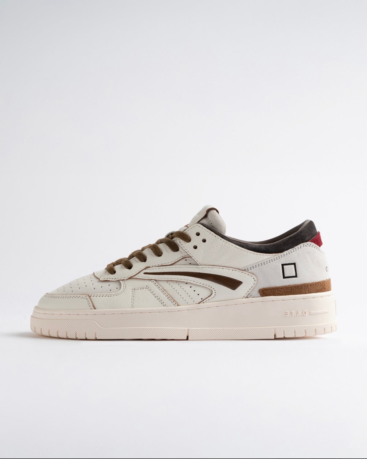 D.A.T.E. - Sneakers Uomo Torneo Colored White - Anthracite