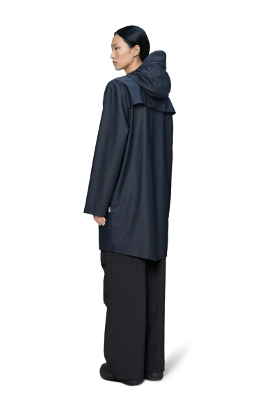 Rains - Long Jacket W3 Unisex Navy