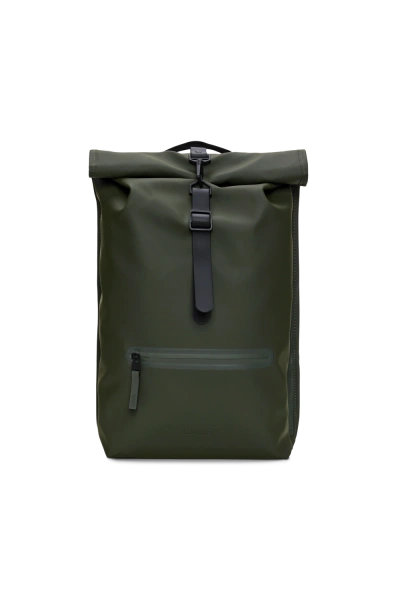 Rains - Zainetto Rolltop Rucksack Verde Militare