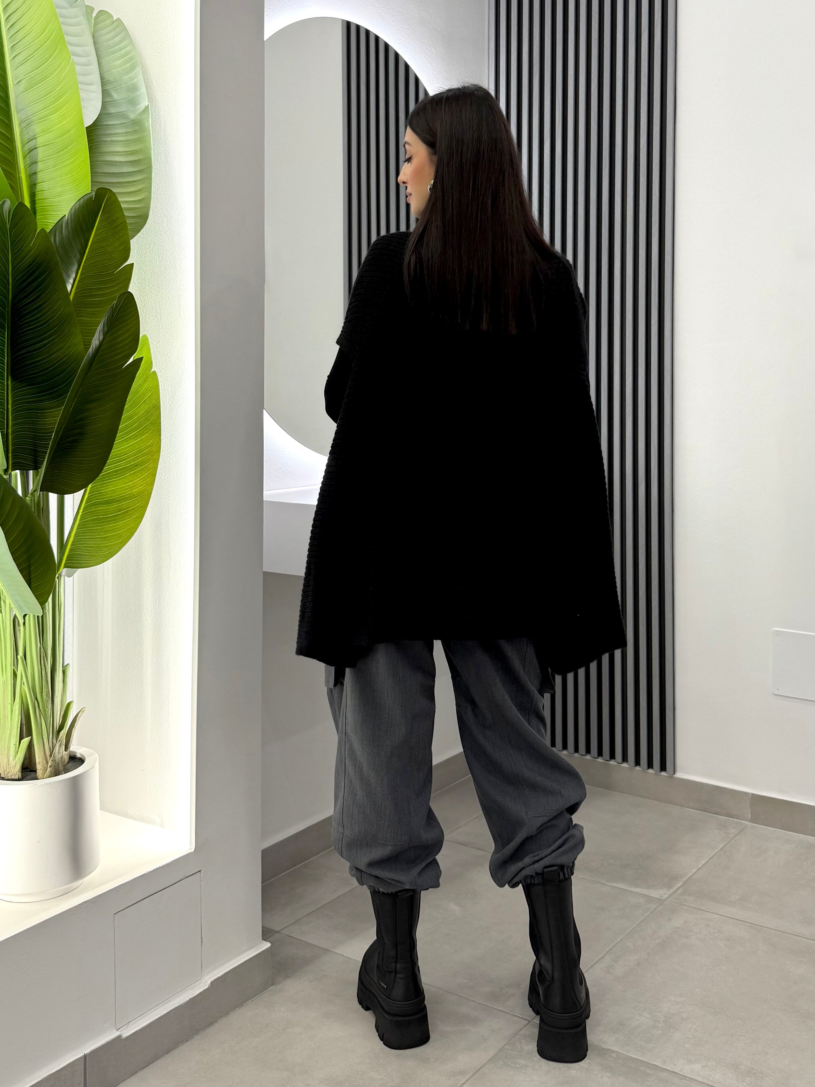 Club Crochet - Poncho Misto lana