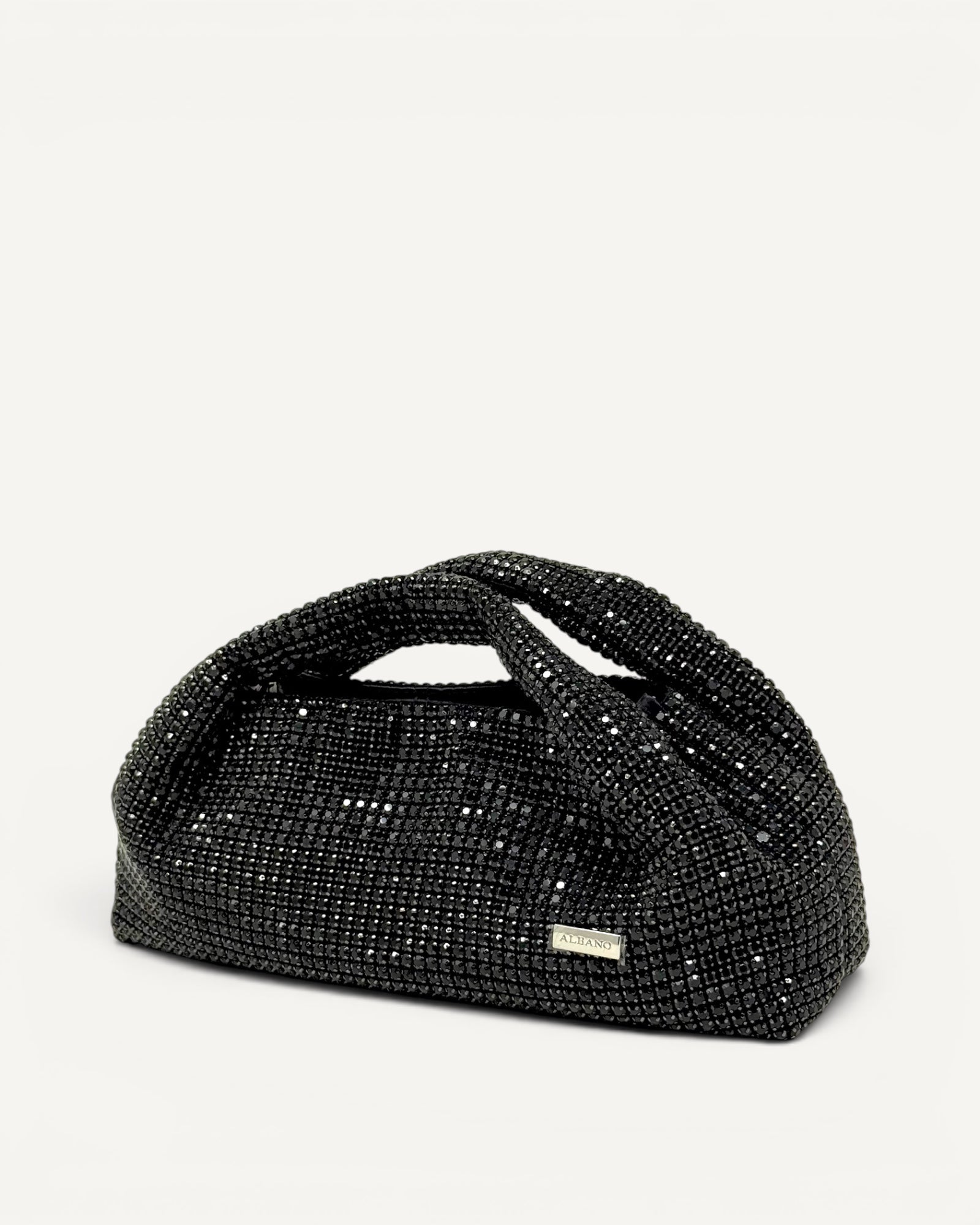 Albano - Borsa London Strass Cristal