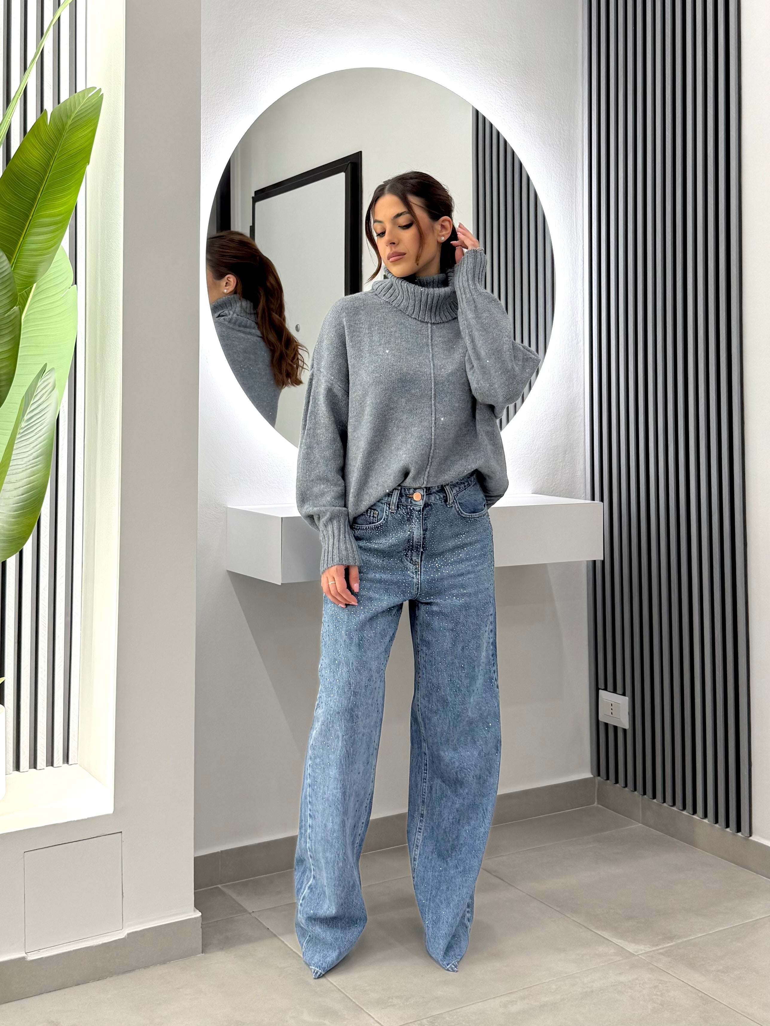 D'Elle Giulia Mastini - Jeans Strass