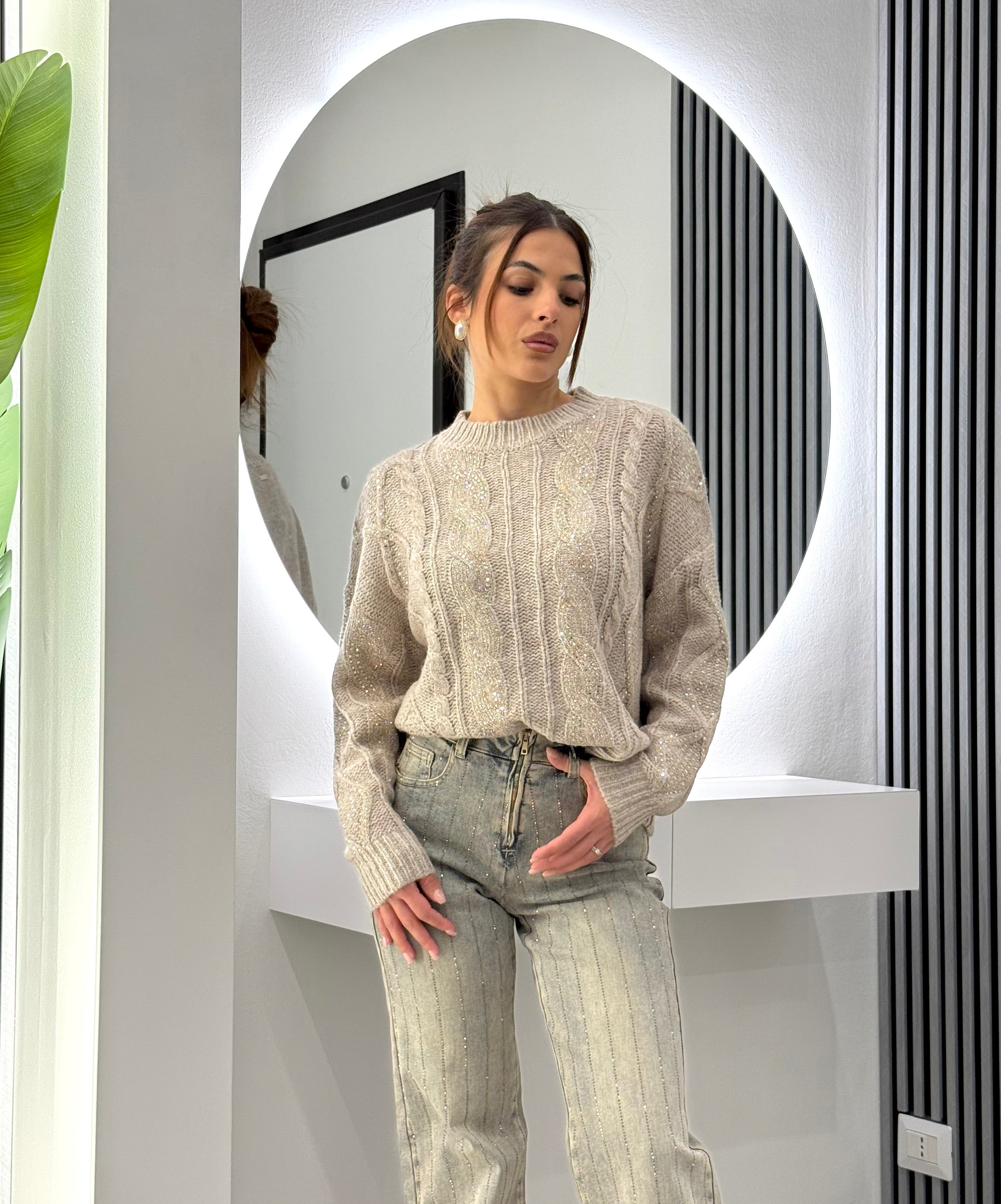 No Secrets - Maglia Luxury Trecce