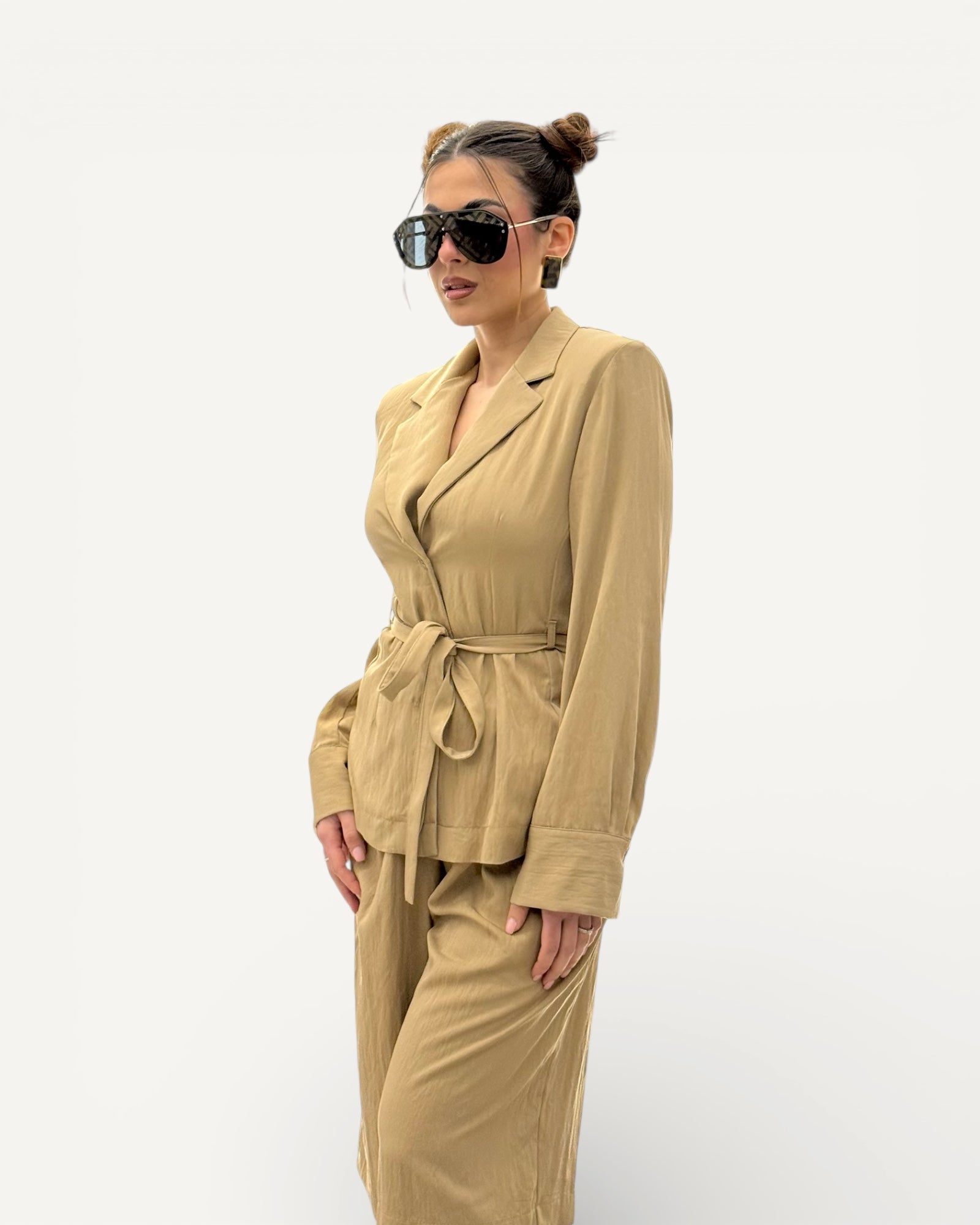 Kontatto - Giacca con Cintura