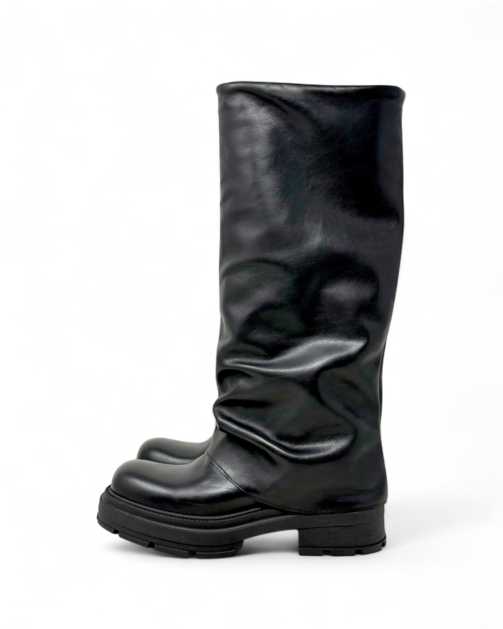 Ovyè - Stivale Vitello Nero