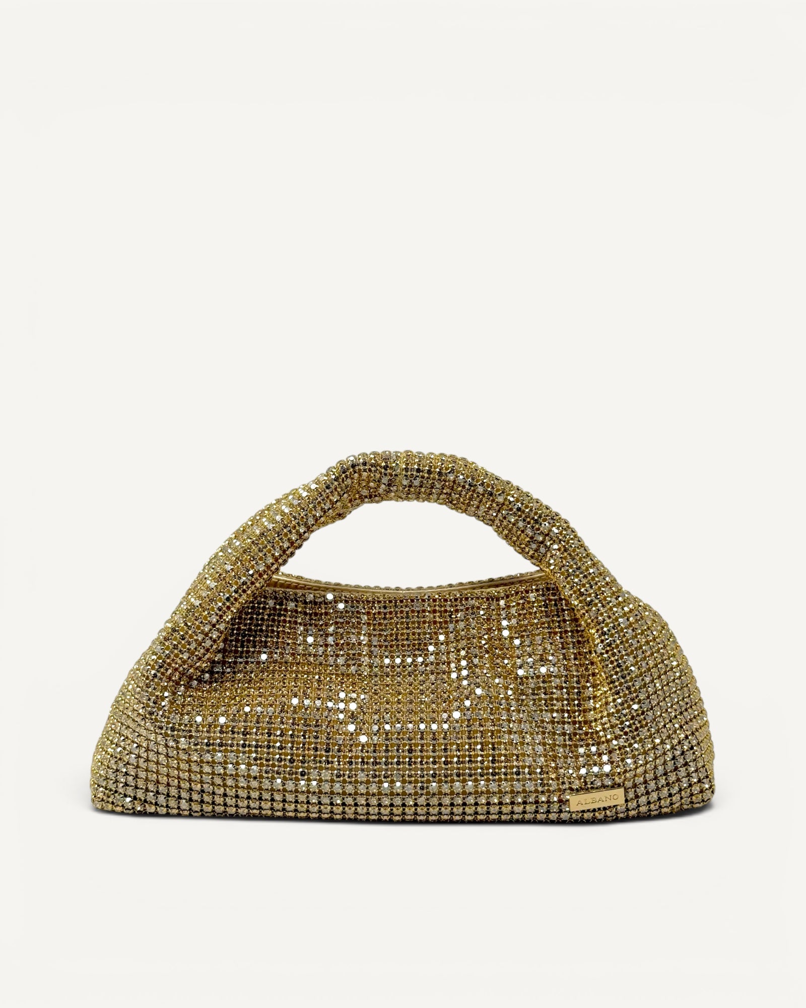Albano - Borsa Lauren Strass Cristal