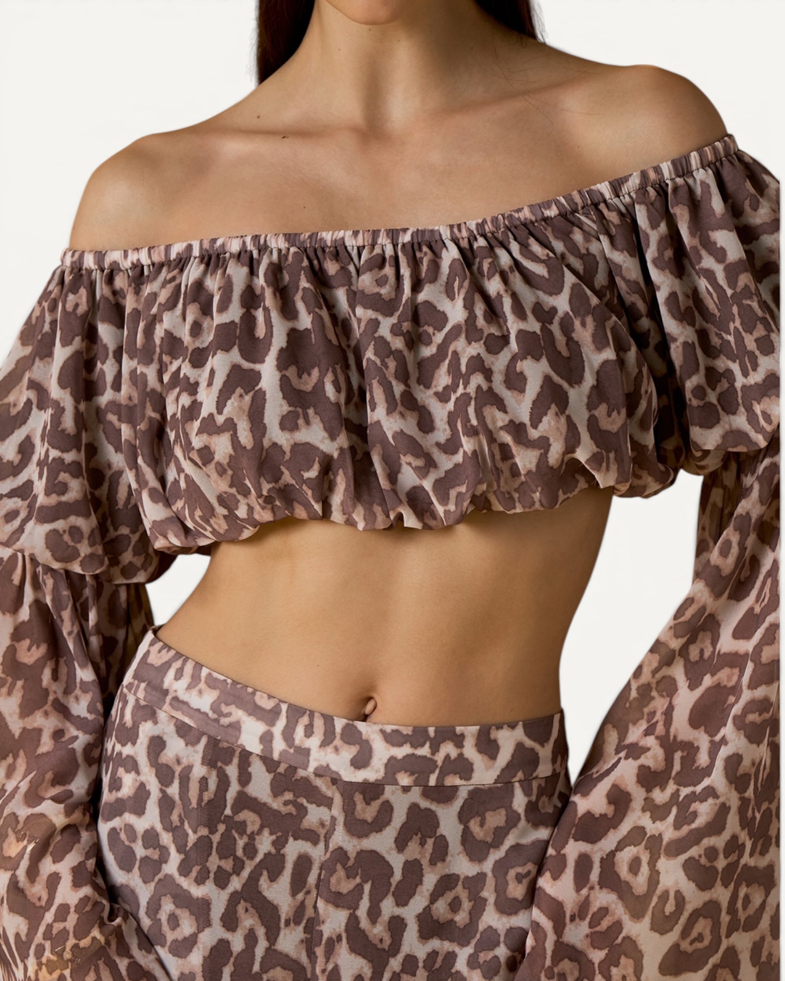 No Secrets - Pantalone Voile Stampato