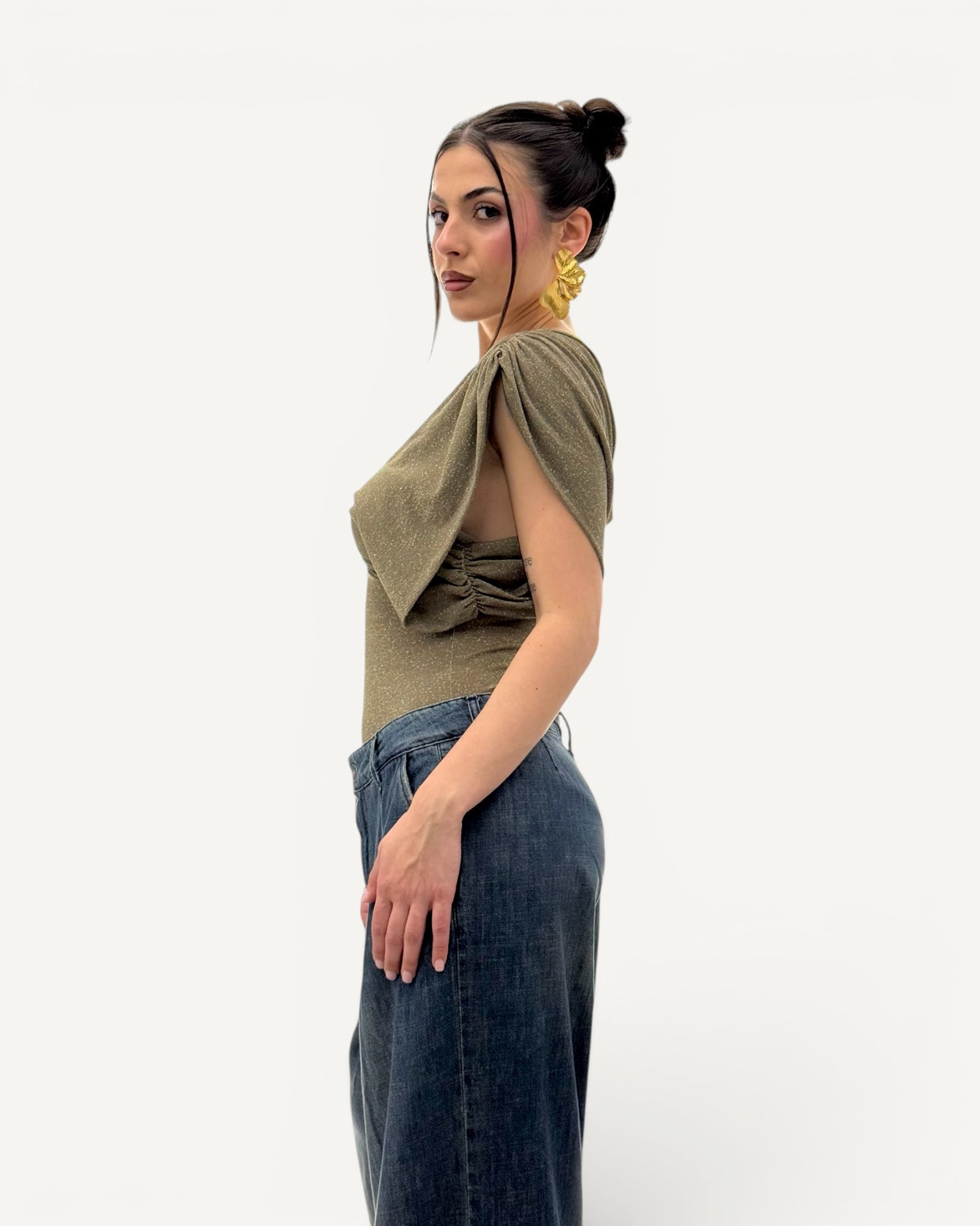 Kontatto - Body Incrocio Lurex