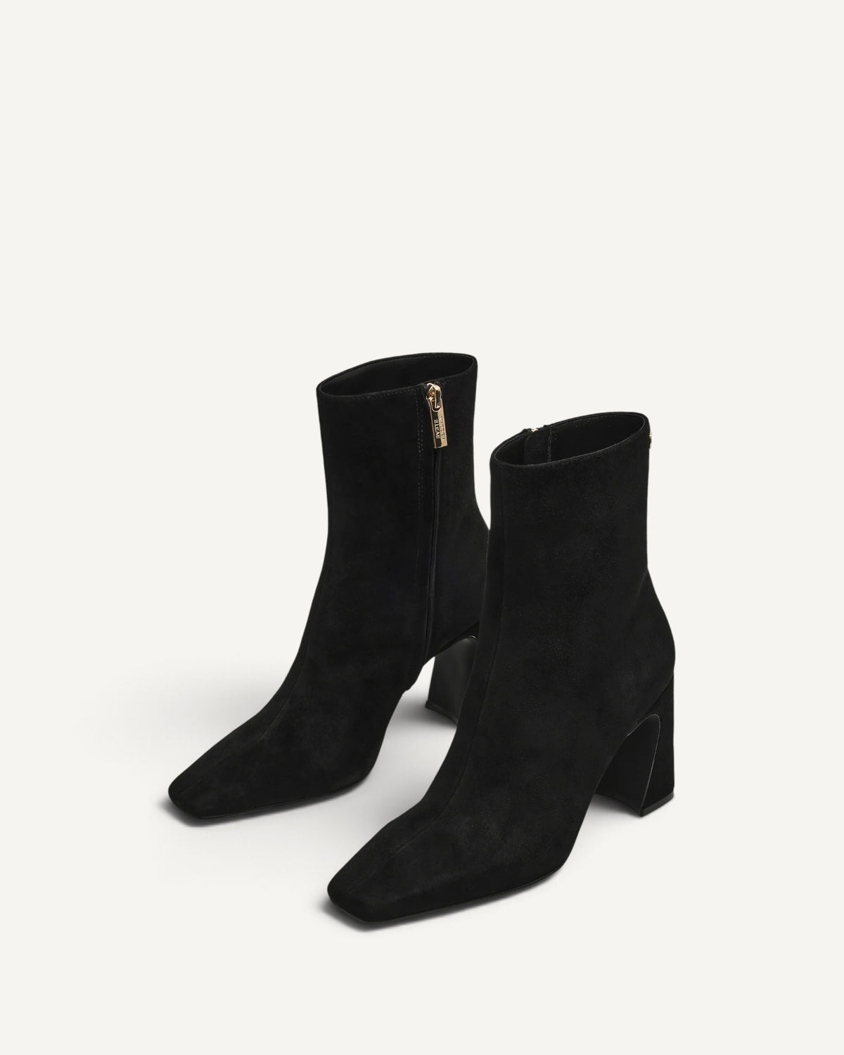 Steve Madden Flares - Tronchetto in Suede Nero