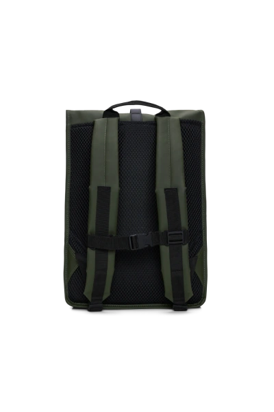 Rains - Zainetto Rolltop Rucksack Verde Militare