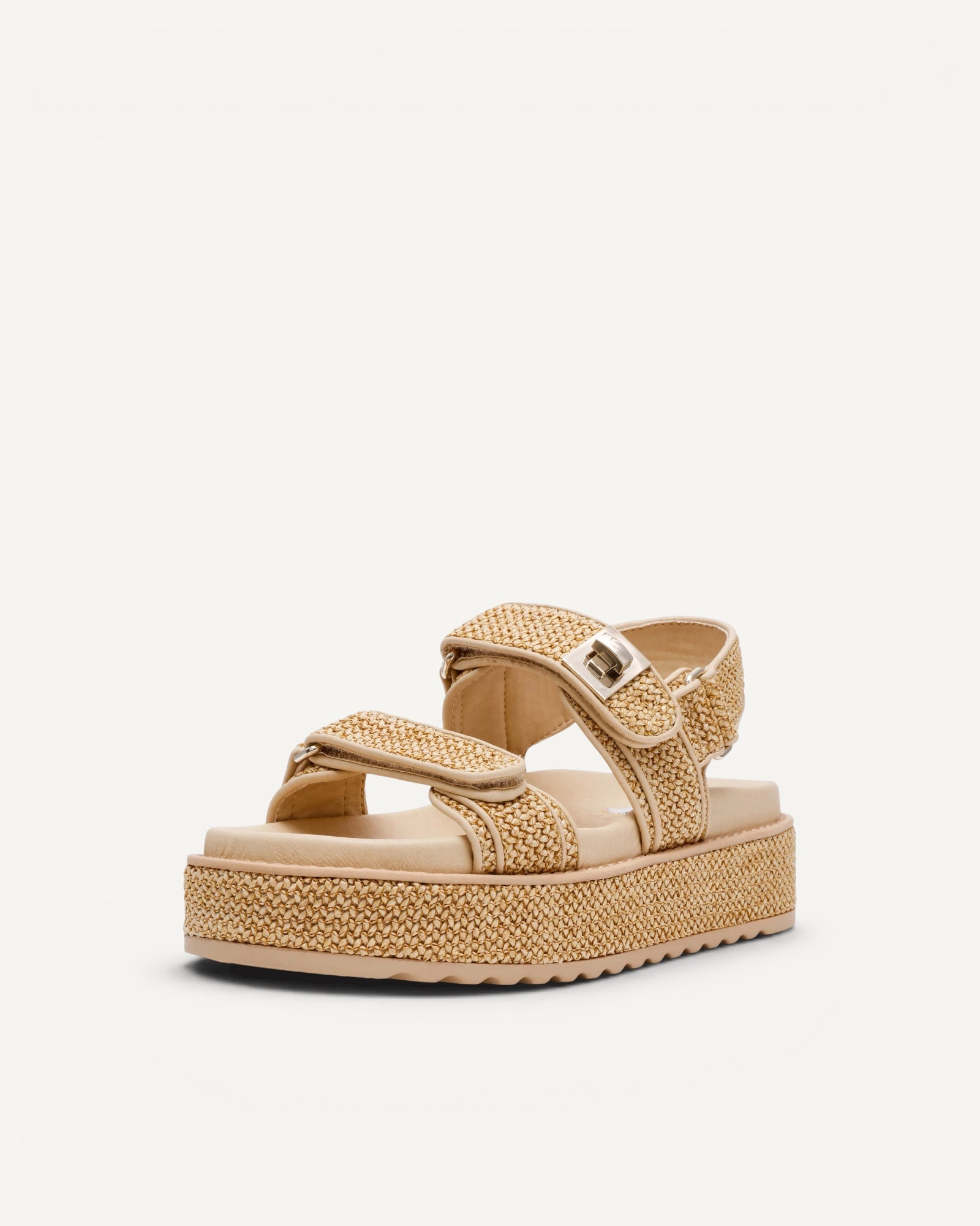 Steve Madden - Sandalo Bigmona Natural Raffia