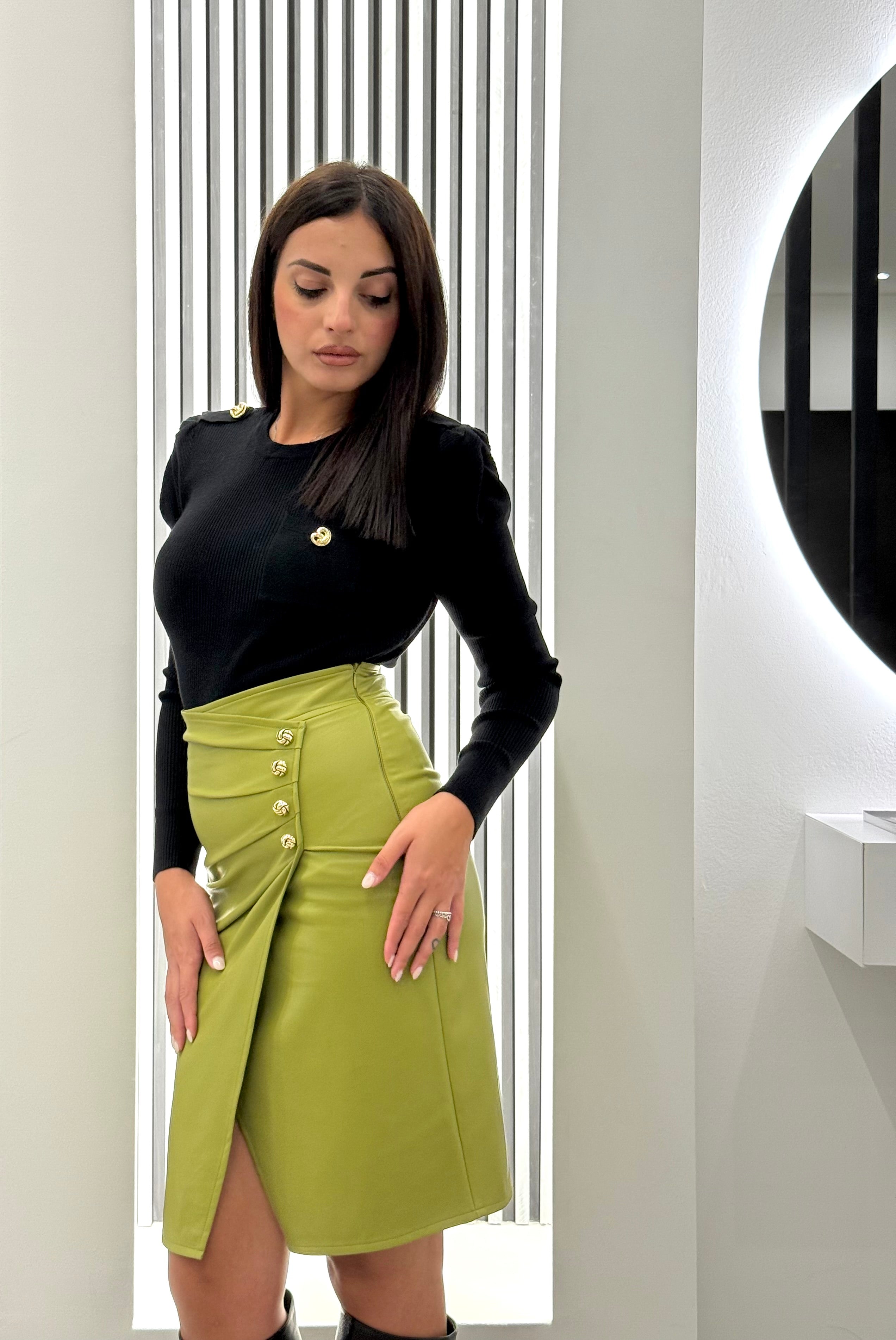 Koralline - Maglia Costina e Taschino