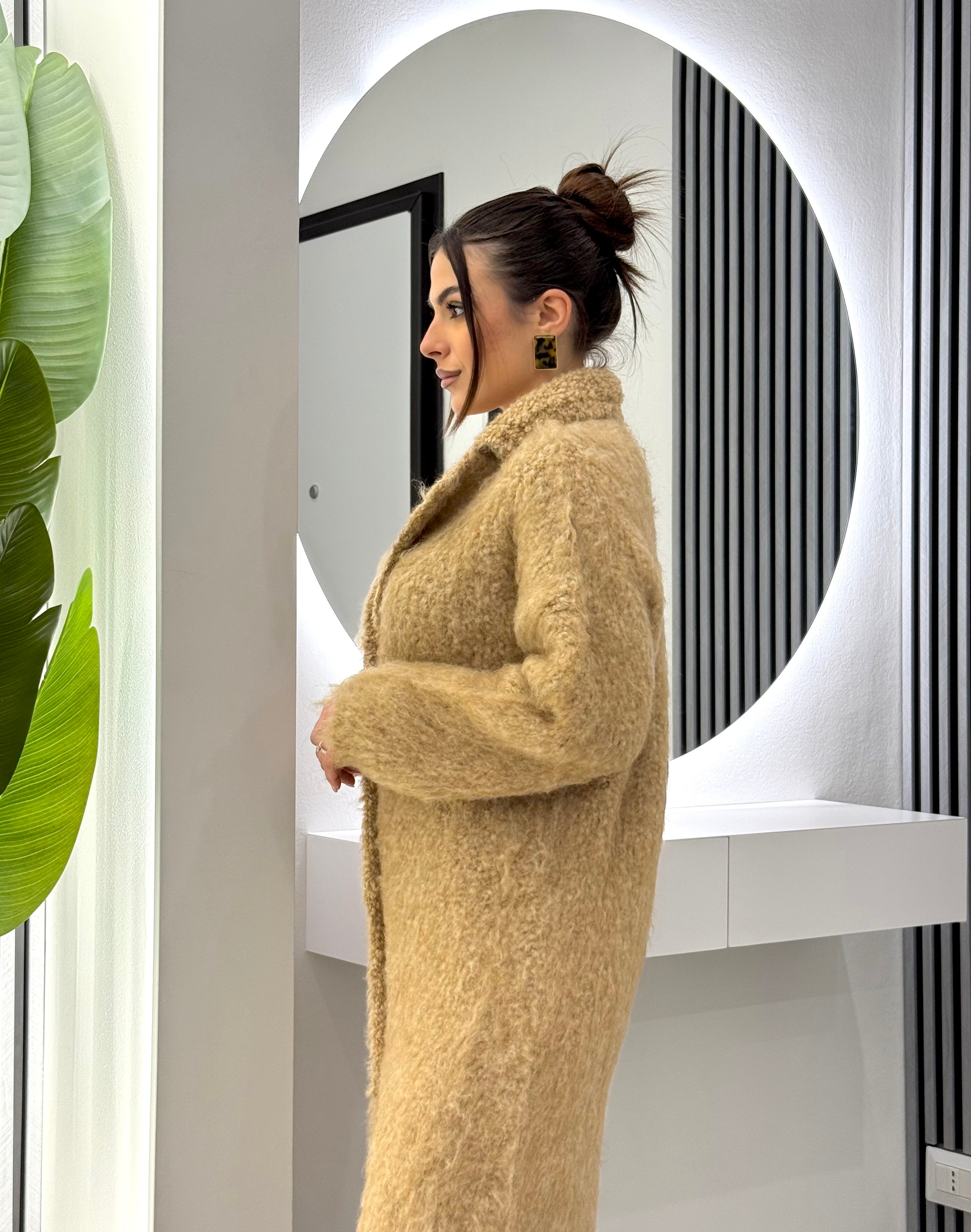 Kontatto - Cappottino Revers Biscotto