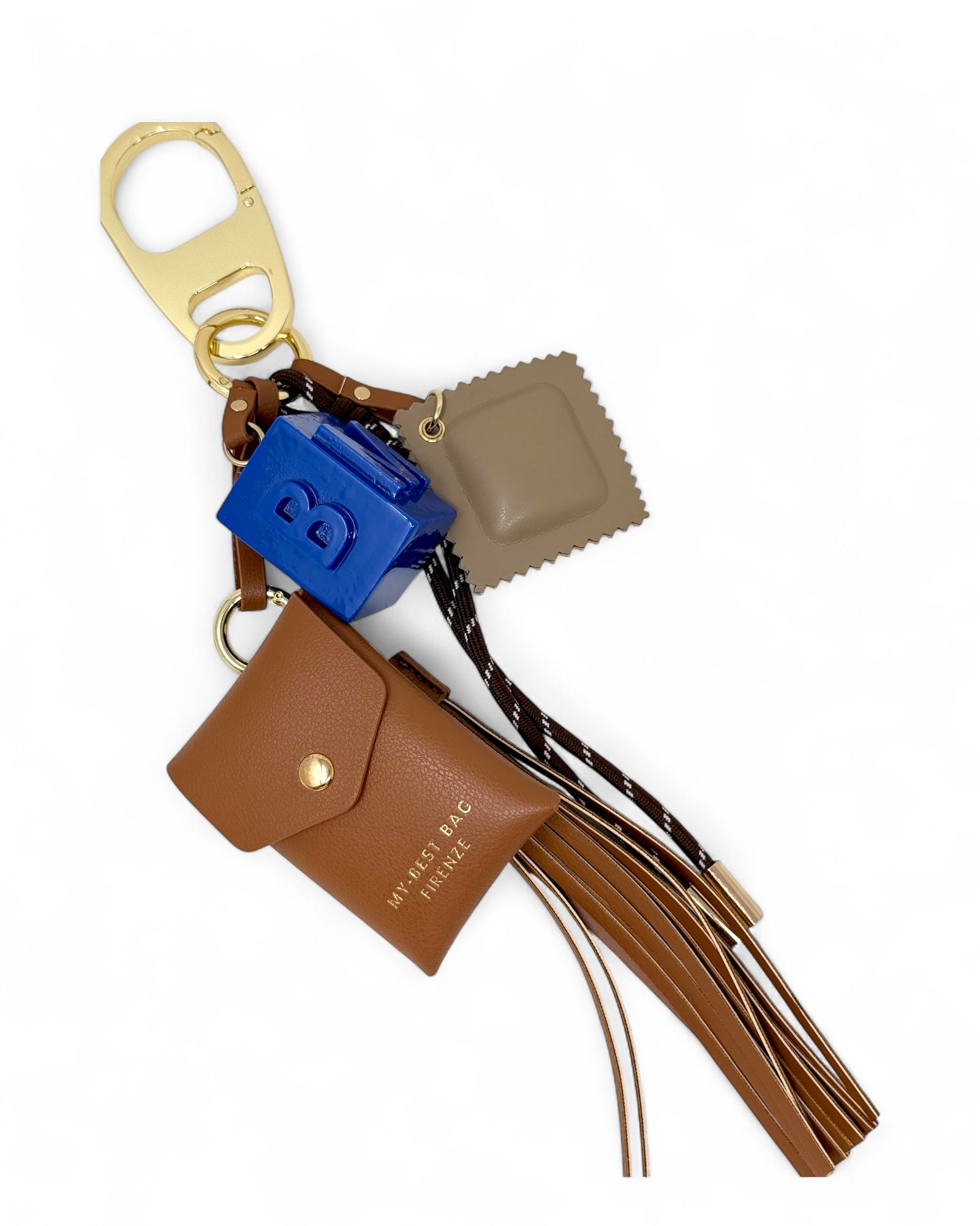 My Best Bag Firenze - Charm Blu Elettrico