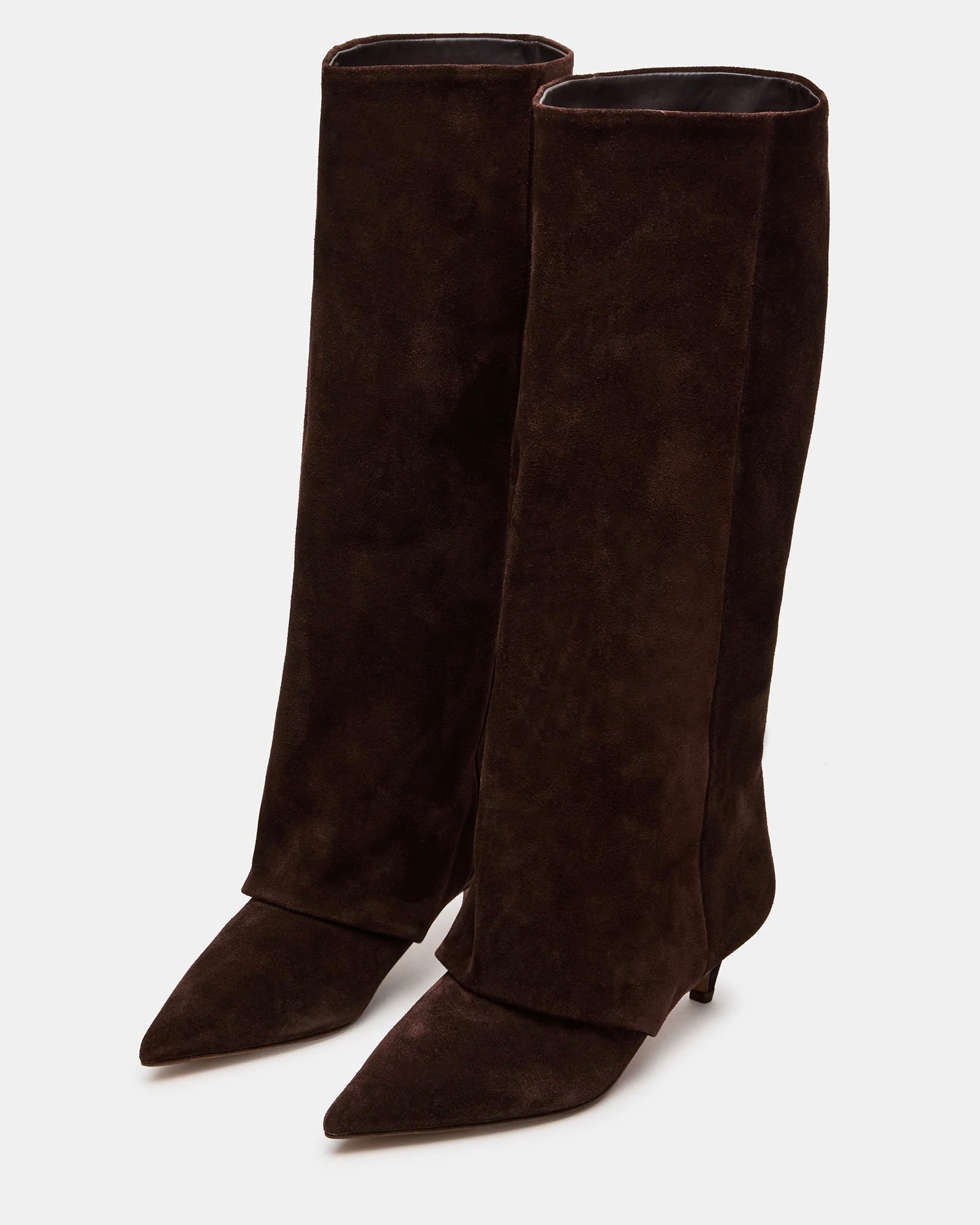 Steve Madden - Luca Stivale Marrone Suede