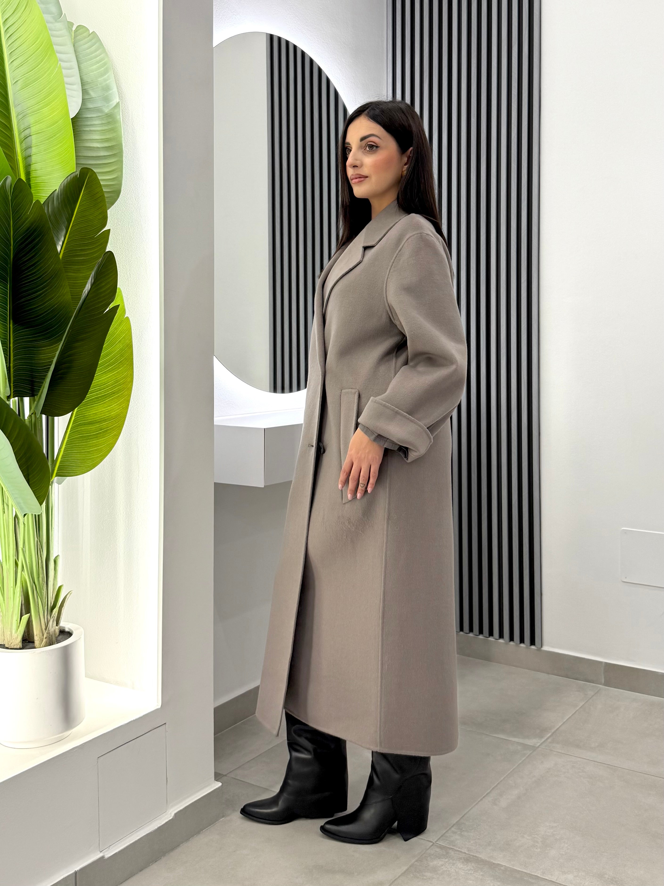 Park Place - Cappotto Diane Taupe