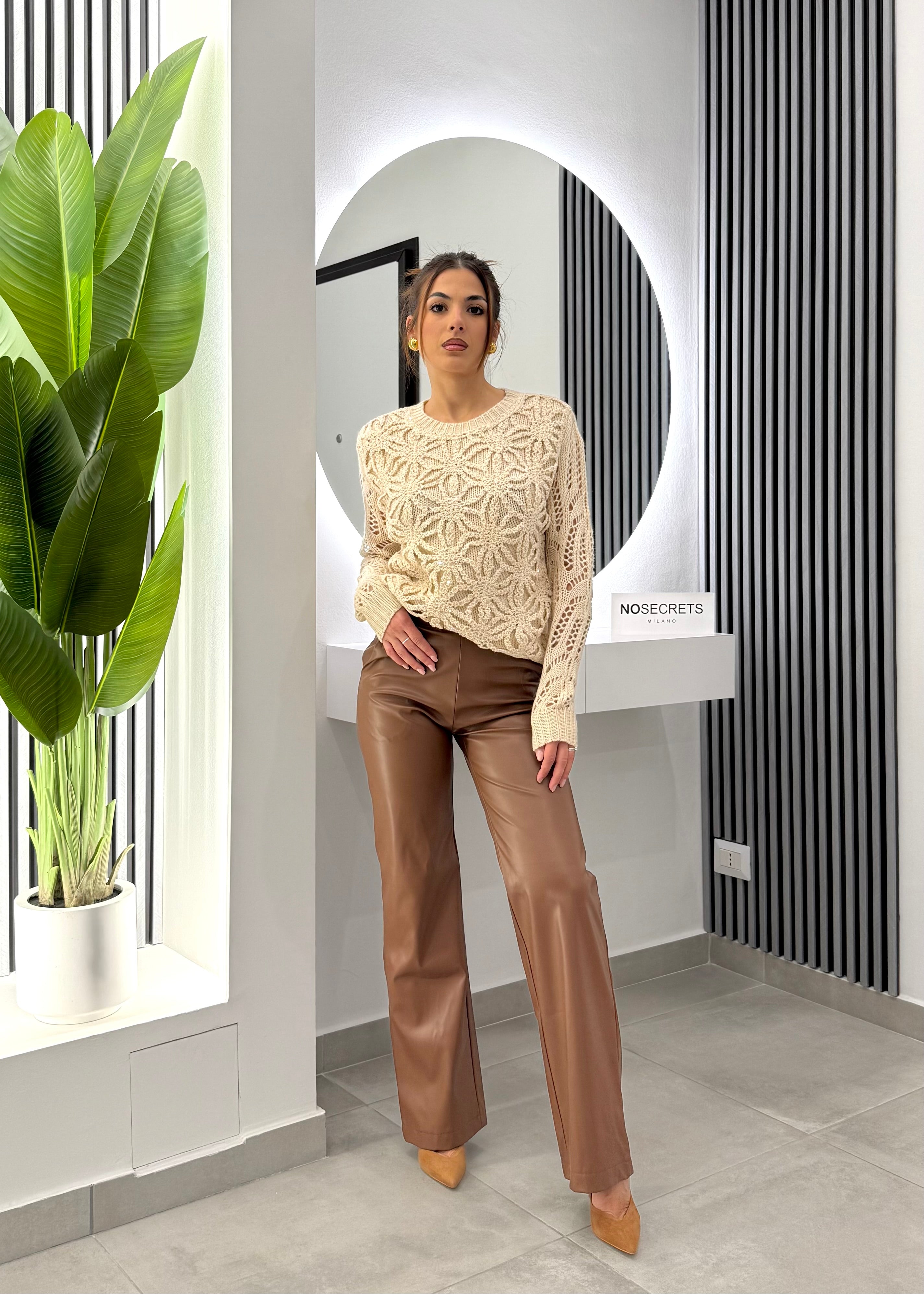 No Secrets - Maglia Crochet
