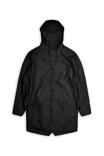 Rains - Long Jacket W3 Unisex Nera