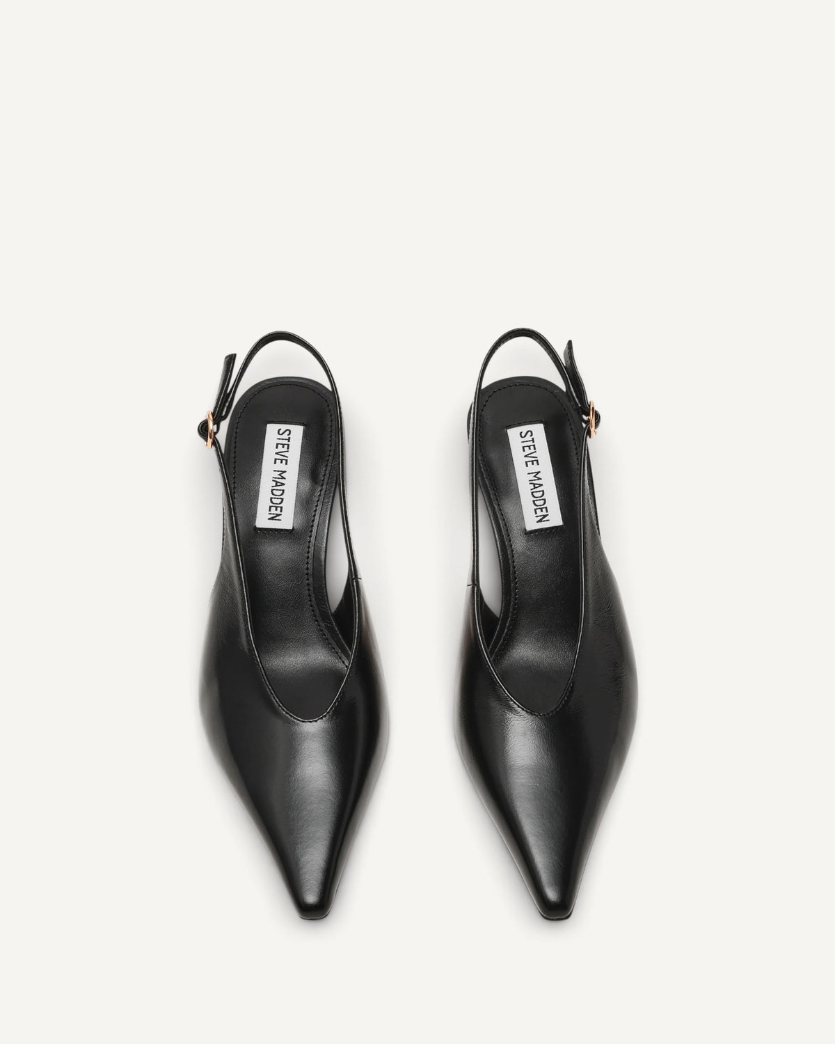 Steve Madden - Archway Décolleté Nero in Vernice