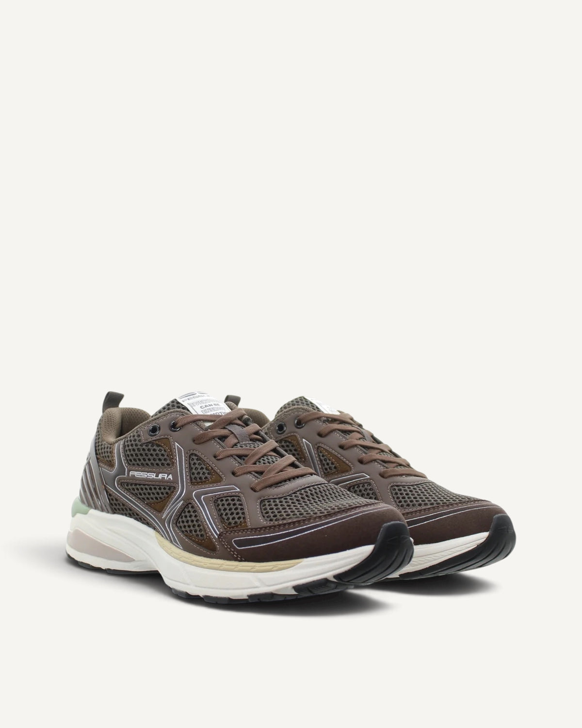 Fessura - Sneakers Uomo CITY 01 Slim Fit Brown