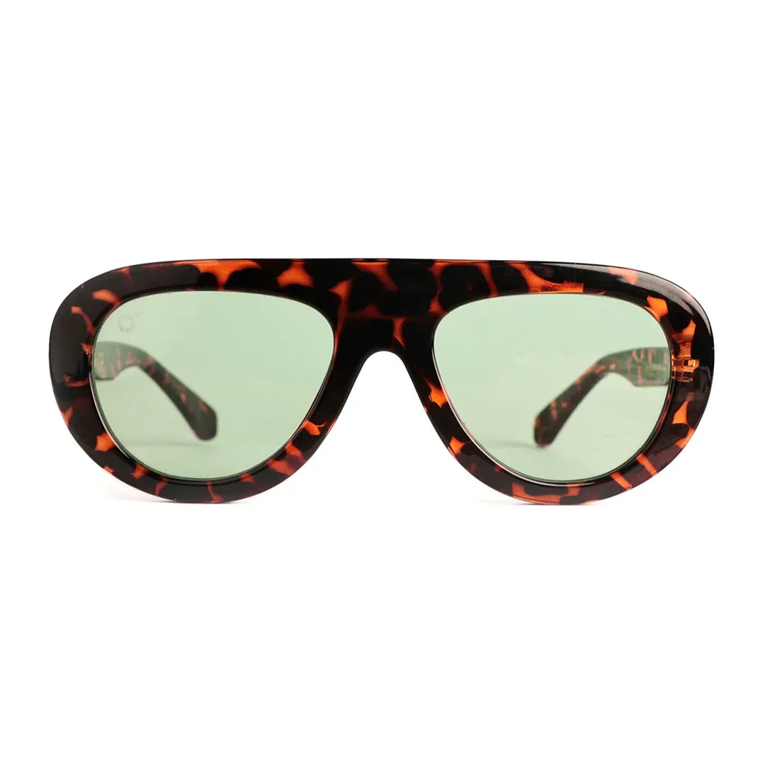 Os Sunglasses -  Lima Tartarugato Verde