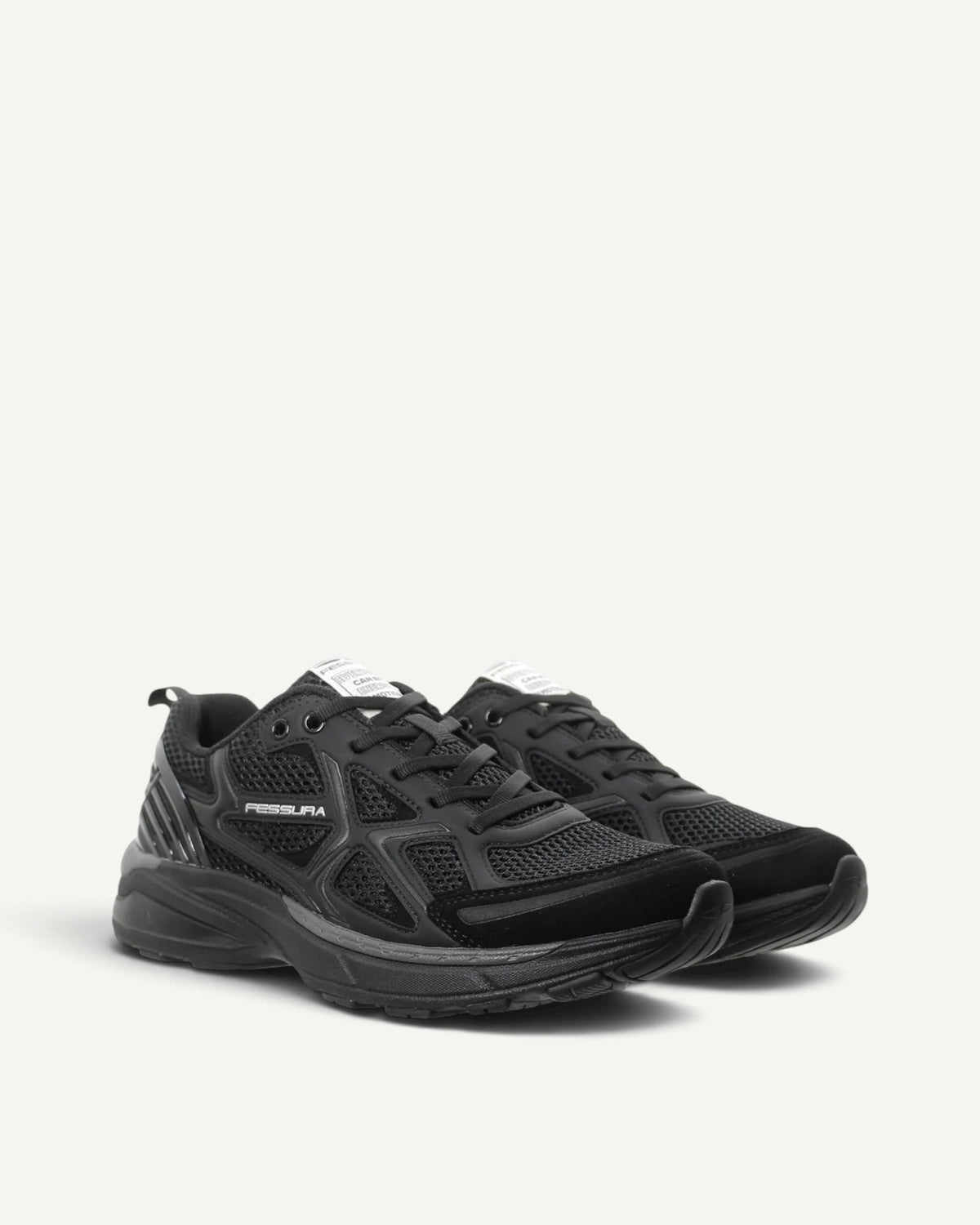 Fessura - Sneakers Uomo CITY 01 Slim Fit Nera