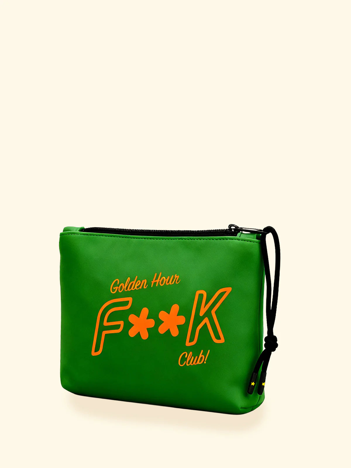 F**K - Pochette Neoprene con Logo e Zip SU8001-VS