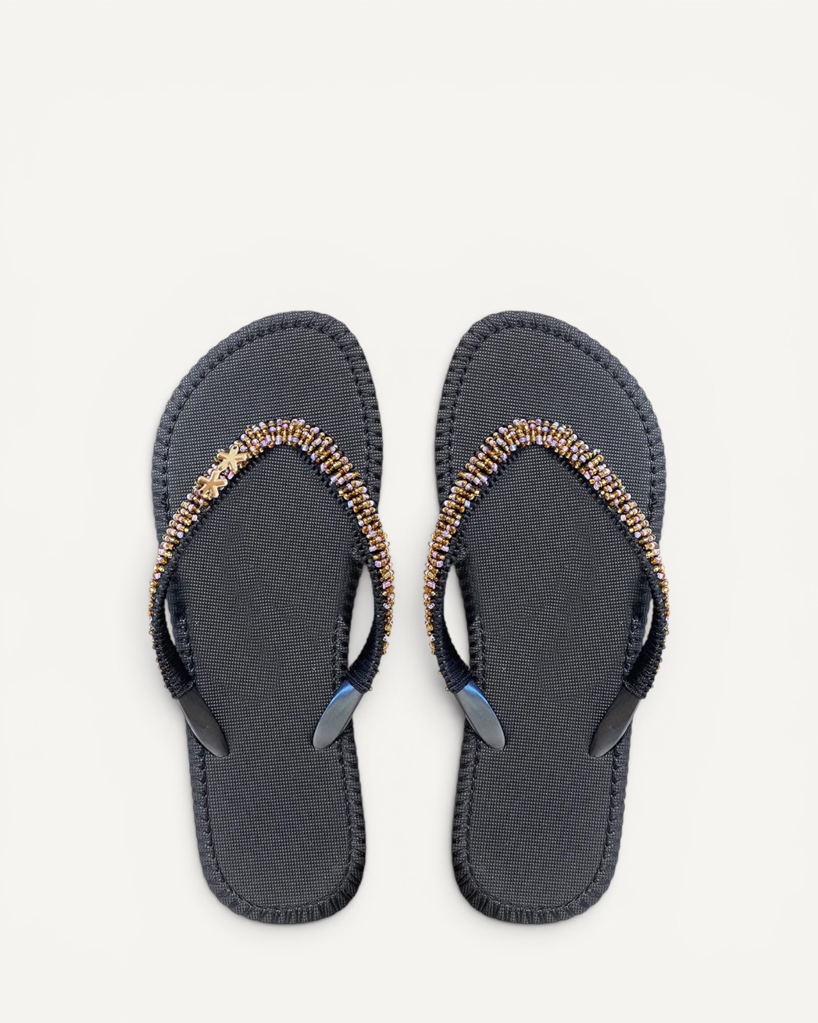 F**K - Flip Flop con Perline SW0304-BK