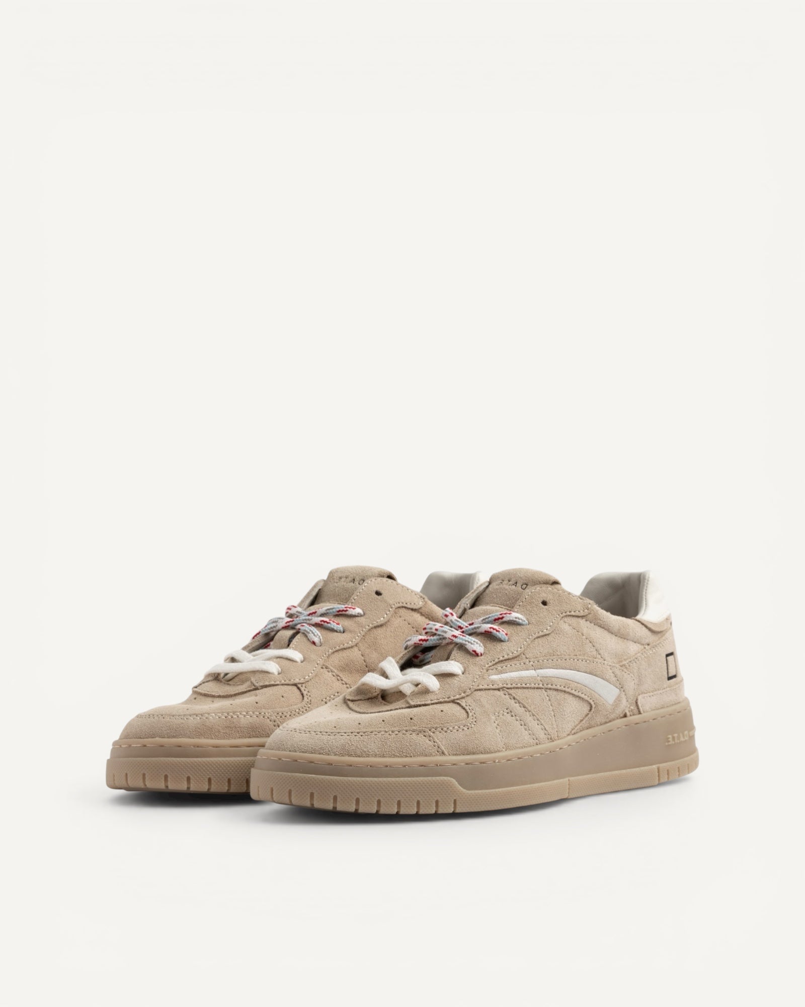 D.A.T.E. - Sneakers Torneo Pure Suede Beige