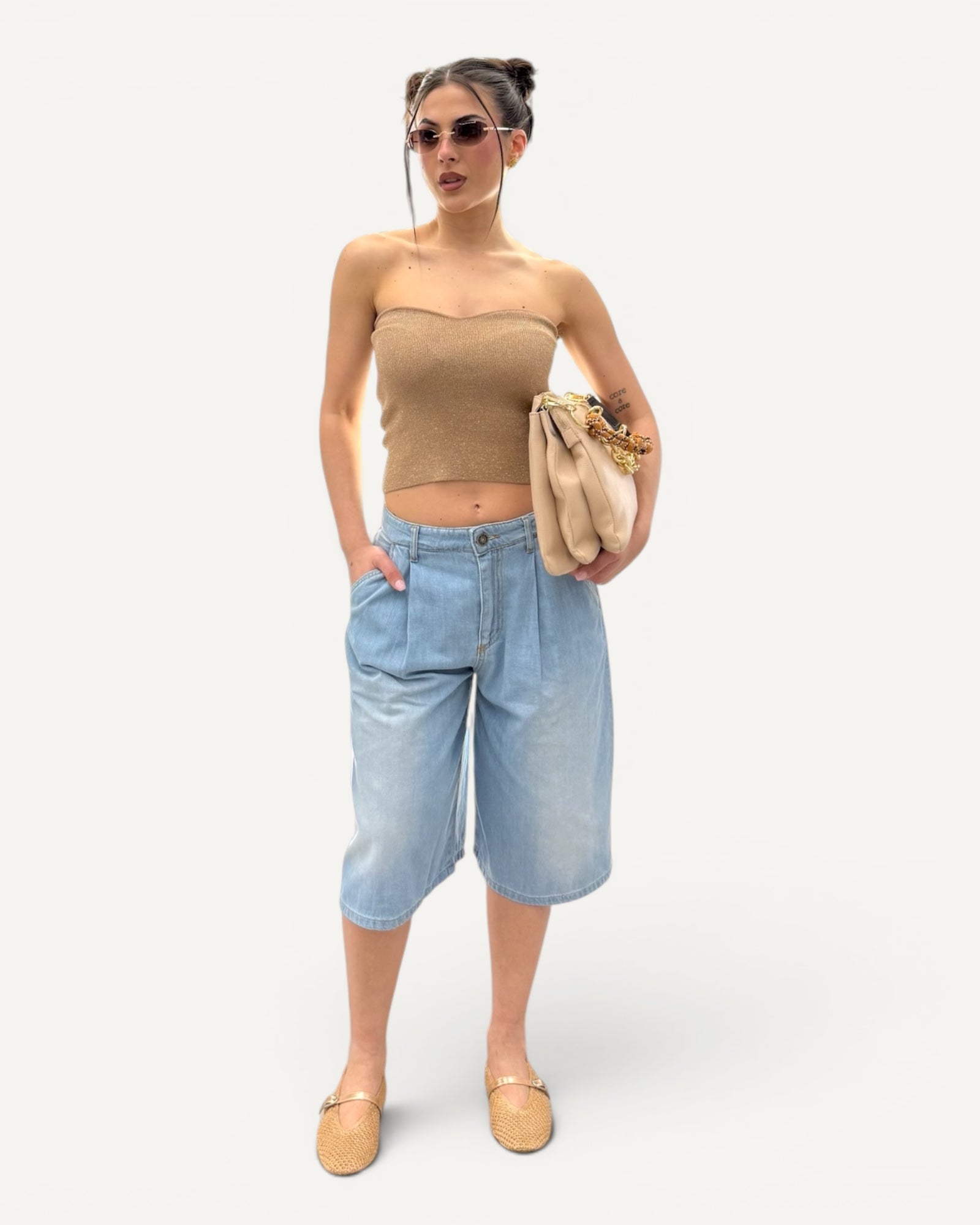 God Save Denim - Bermuda Jeans Fresia