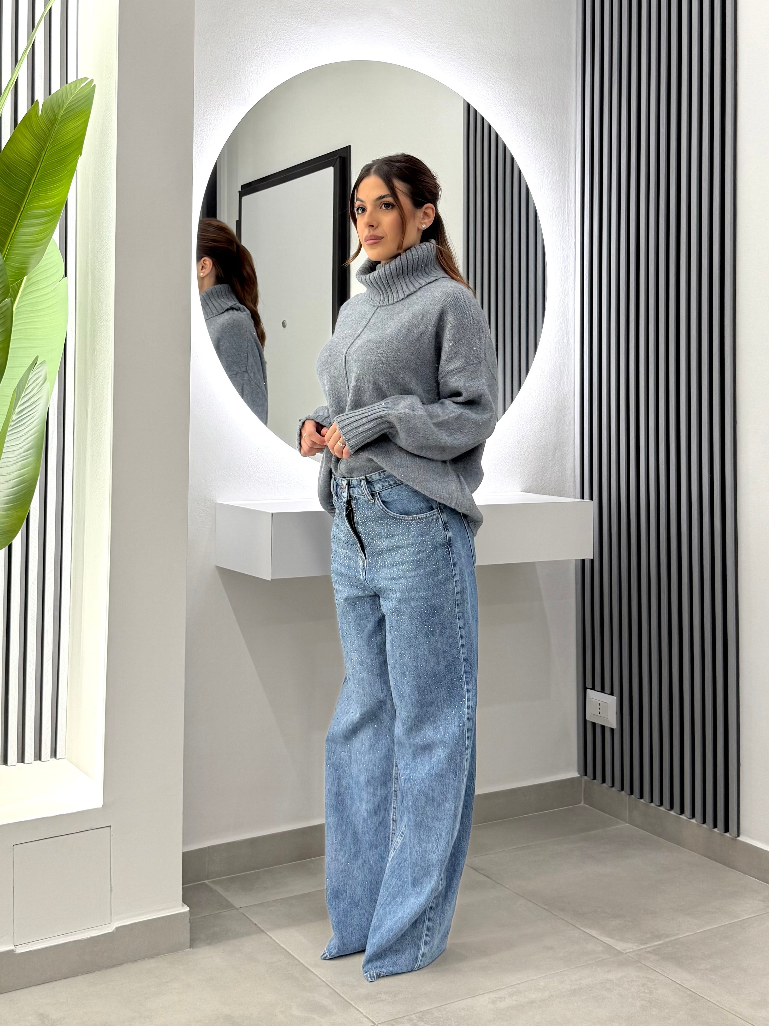 D'Elle Giulia Mastini - Jeans Strass