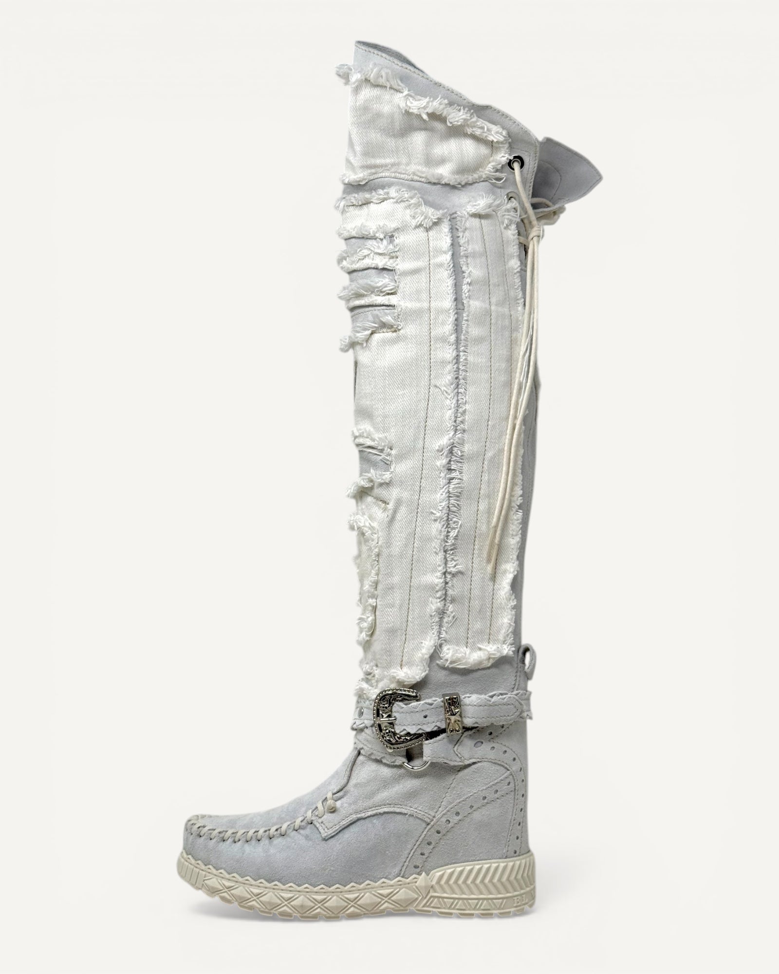 El Vaquero - Stivale Alto Canvas