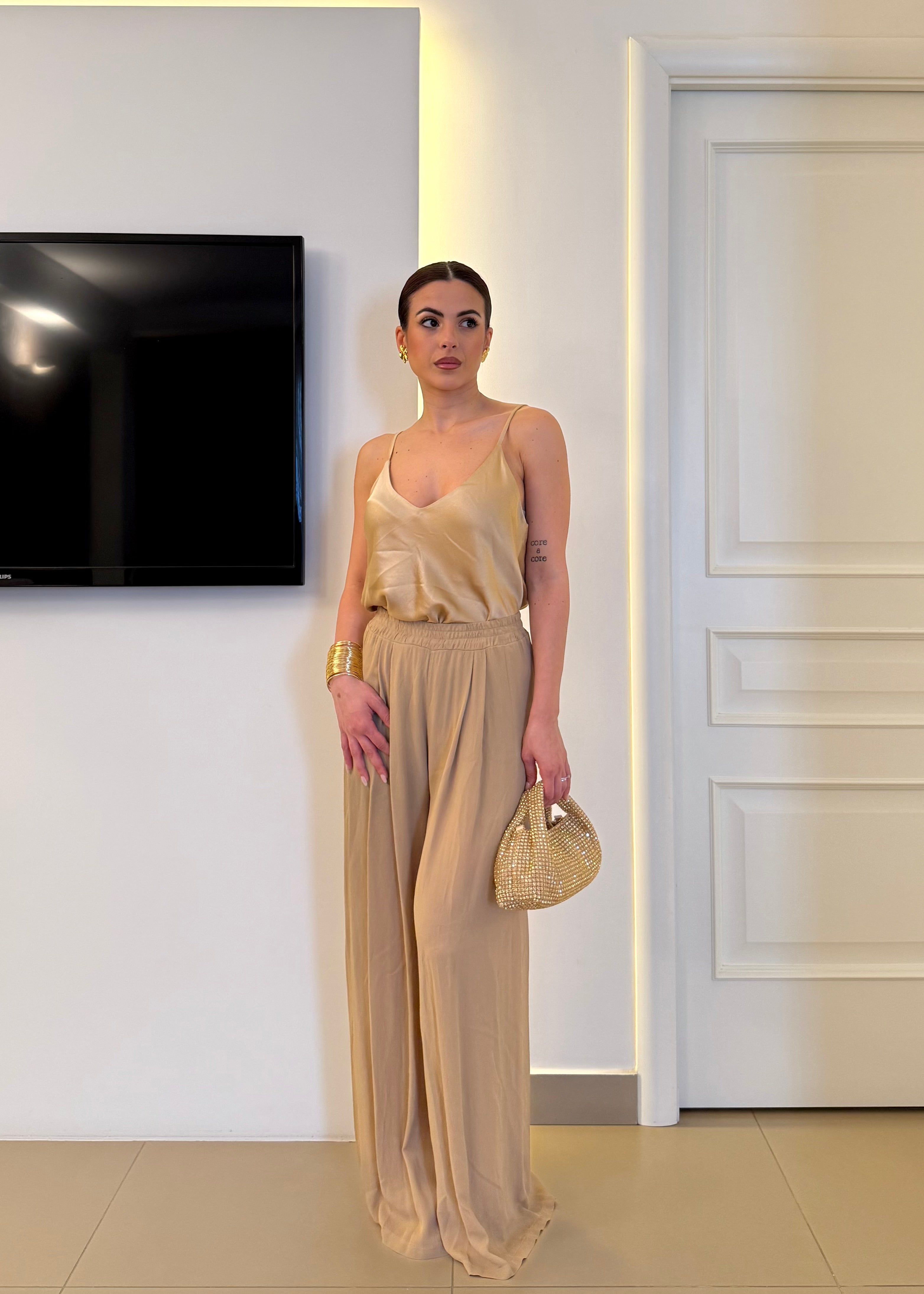 D'Elle - Giulia Mastini - Pantalone in Georgette